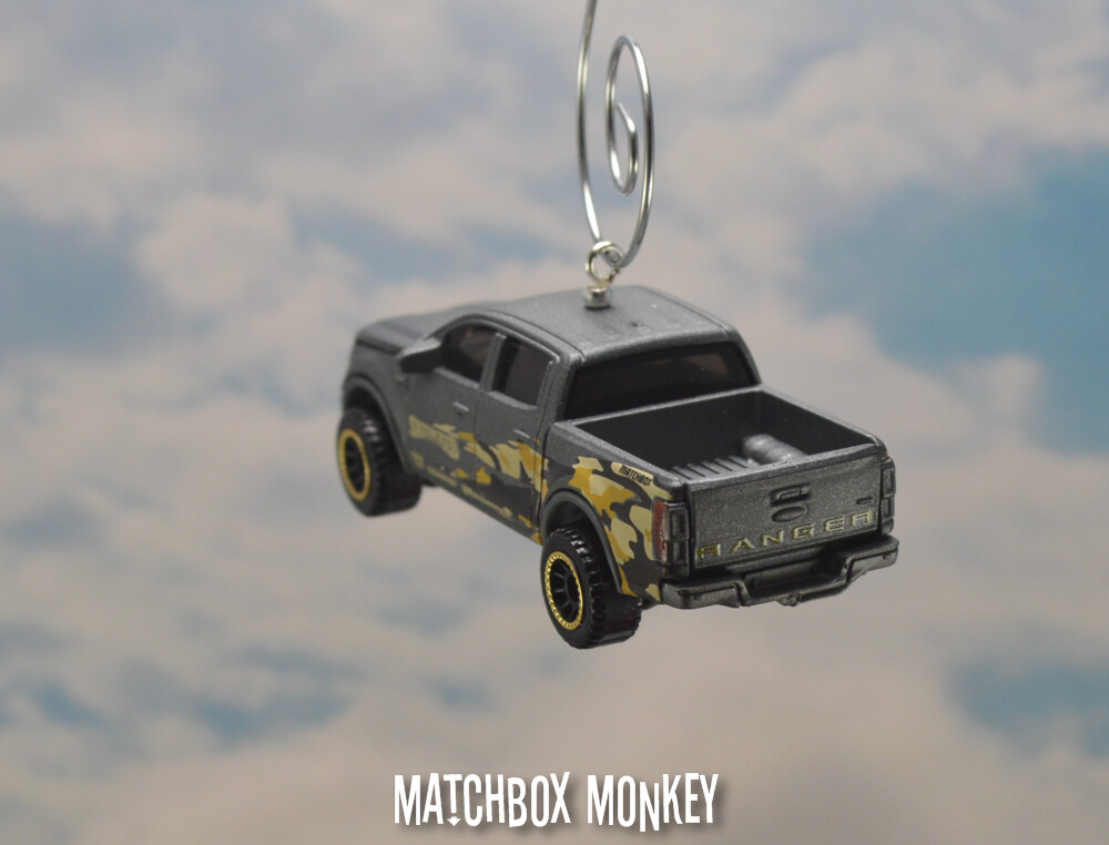 2019 Ford Ranger Pickup Truck Custom Christmas Tree Ornament 4X4 Adorno Camo