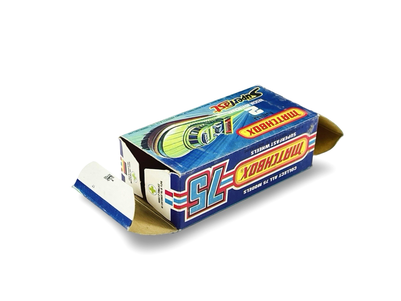 Matchbox Lesney Superfast MB2 Rescue Hovercraft Red Windows w/K Box