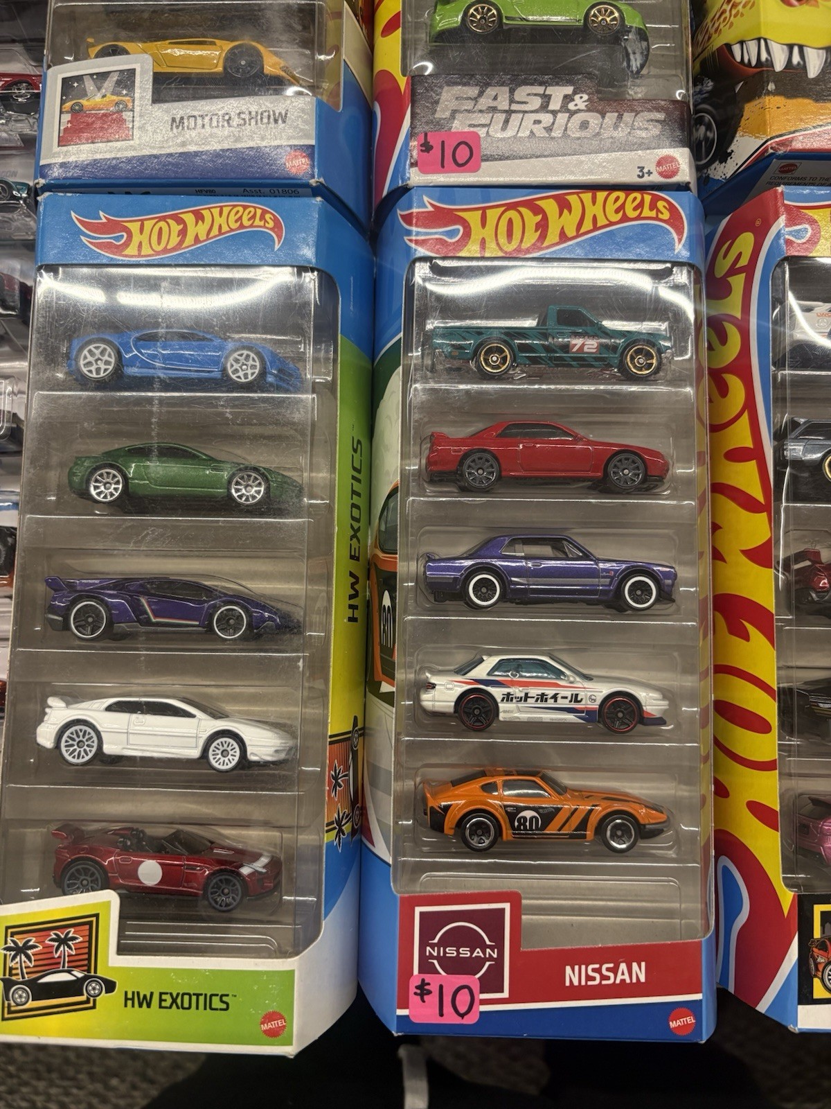 Hot Wheels 5 Car Multipack Lot Of 20 Packs 100 Loose Cars Total Mixed Years