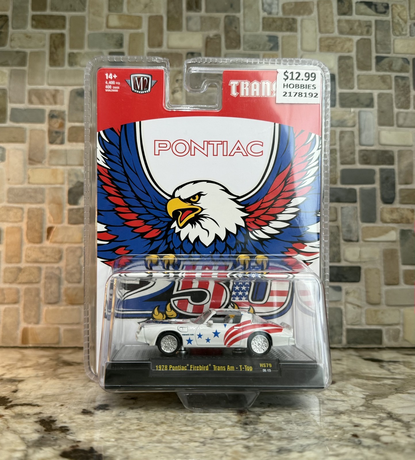 M2 Machines 1978 Pontiac Firebird Trans Am T-Top 250th USA Anniversary HS79