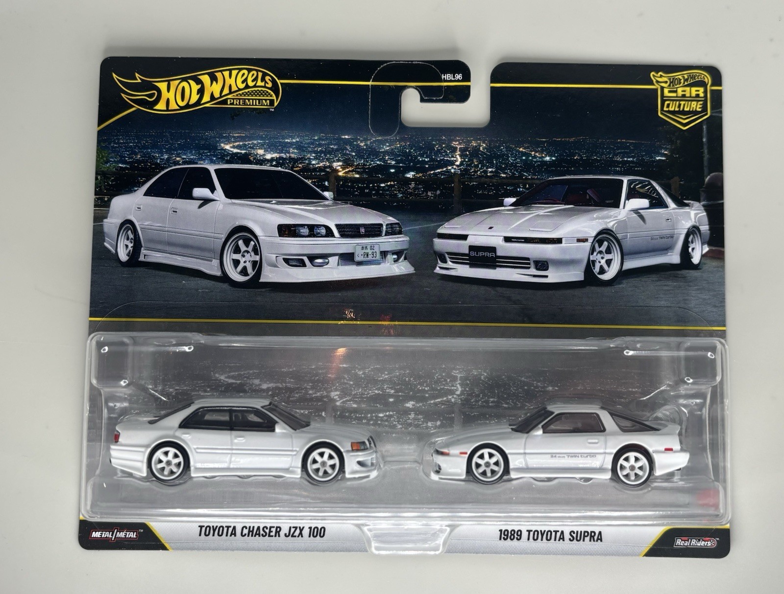 2026 Hot Wheels Car Culture 2 Pack Toyota Chaser JZX 100 & 1989 Toyota Supra
