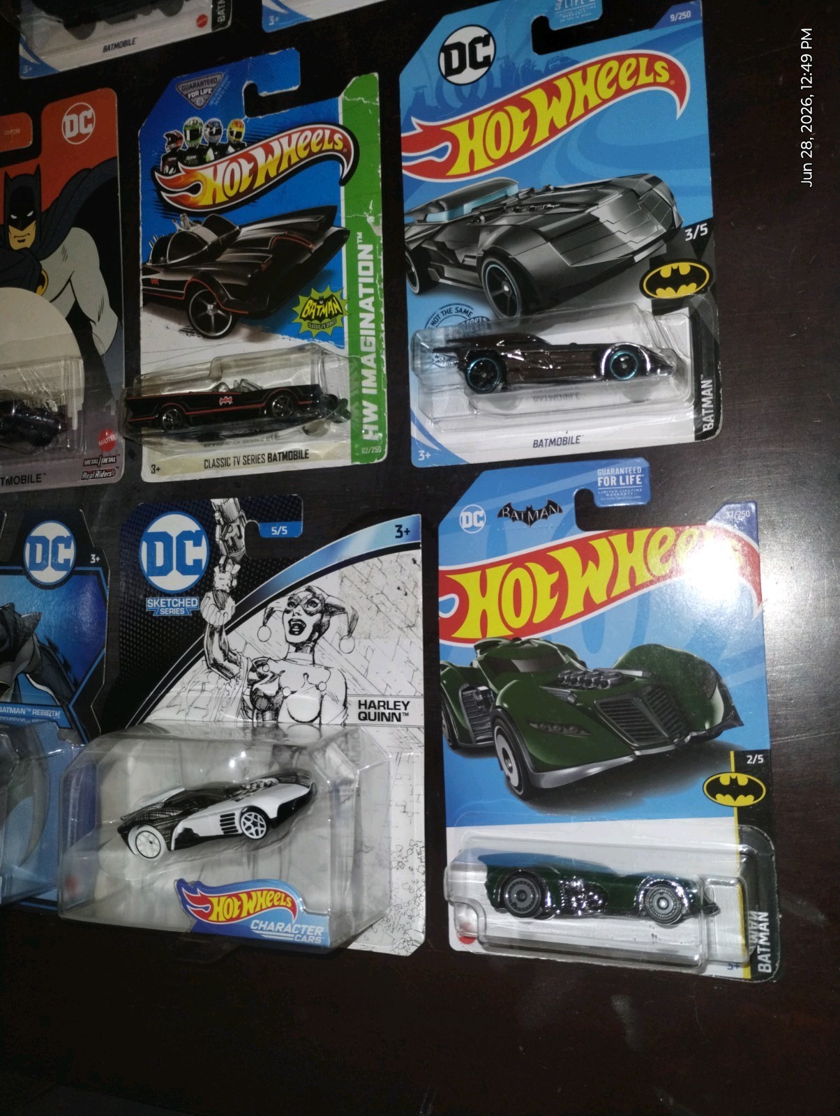 Hot Wheels Batman Lot Of 14 With Variations 14B