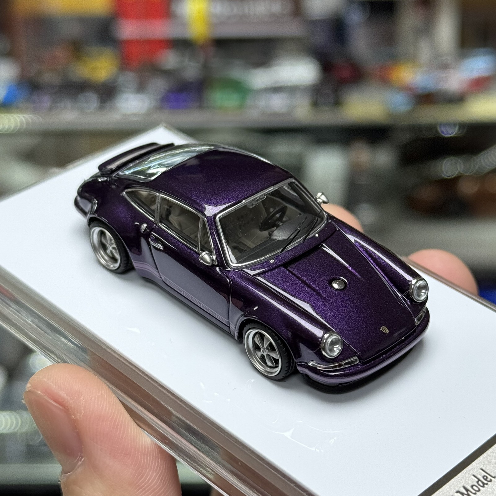 Zincit Model 1:64 Porsche 911 Singer DLS Coupe Alloy Car Model Die Collection
