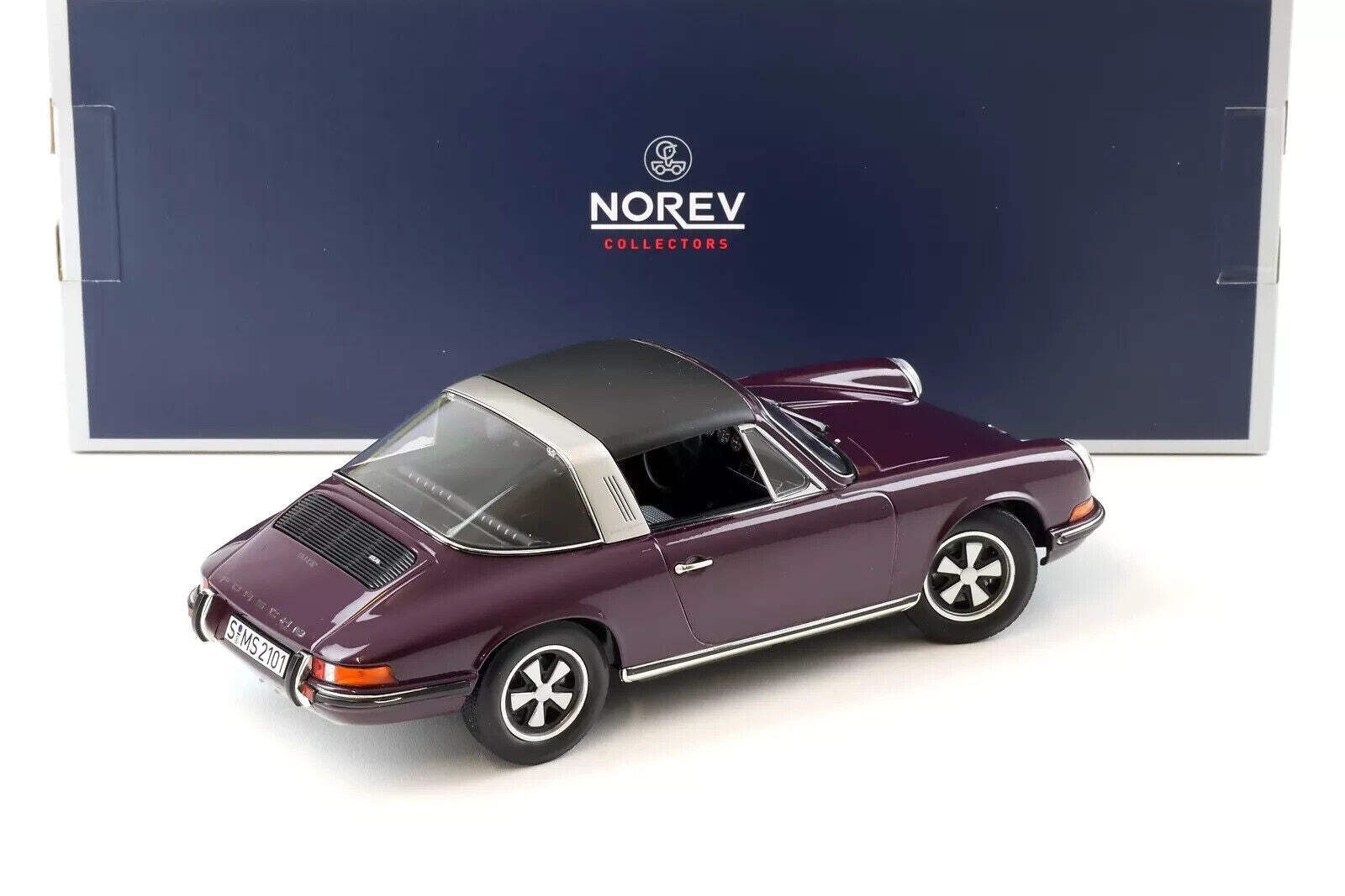 Norev 1971 Porsche 911 T Targa (Removable Top) Violet 1:18 187644