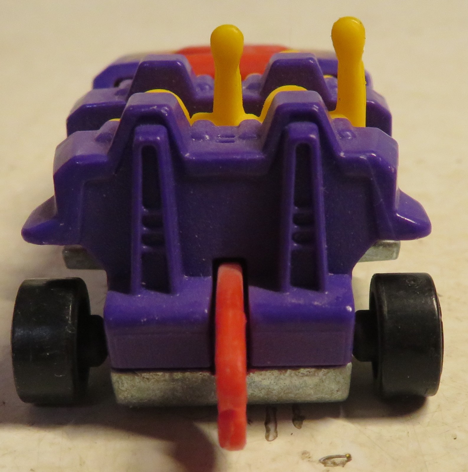 Hot Wheels Loopster 2014 Fun Park Hands Up Purple 5SPs Loose Car Roller Coaster