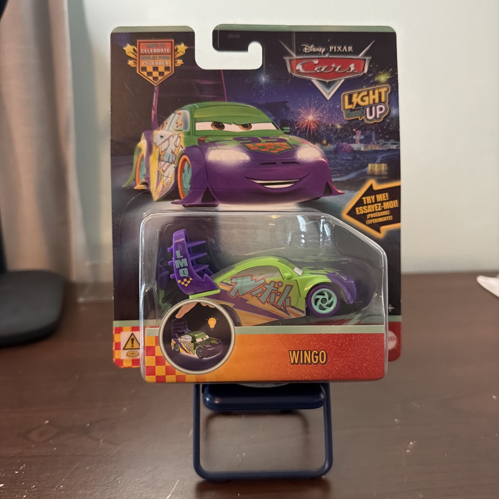 Disney Pixar Cars 2026 Race to Celebrate LIGHT UP WINGO