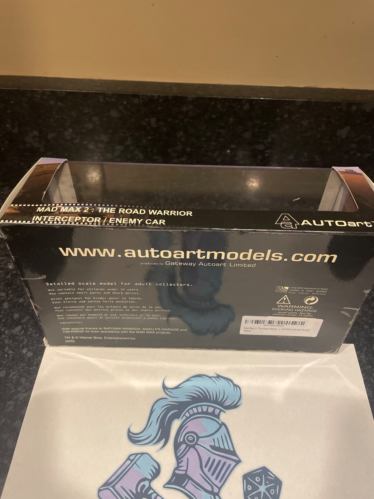 Autoart Mad Max 2 The Road Warrior Interceptor Enemy Car 1:43 Die-Cast Cars MIB