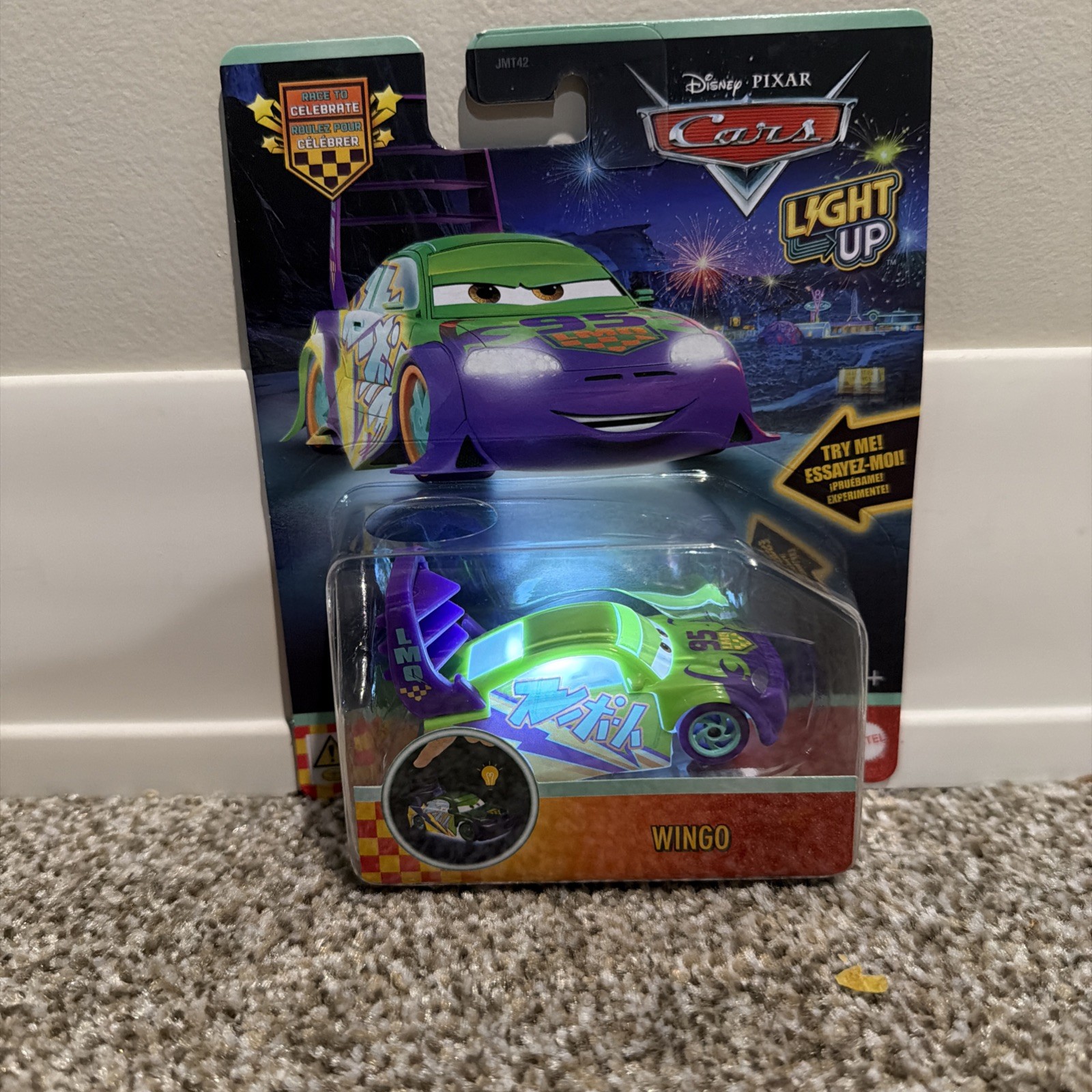 2026 Disney Pixar Cars Light-Up Complete Set of 6 McQueen, Mater, Sally And More