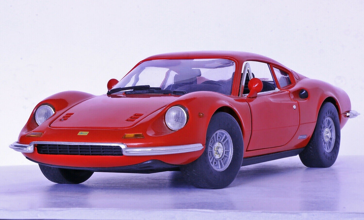 Ferrari Race Car Racing1:24Le Mans12Racer18Custom Built Metal Body Model RARE
