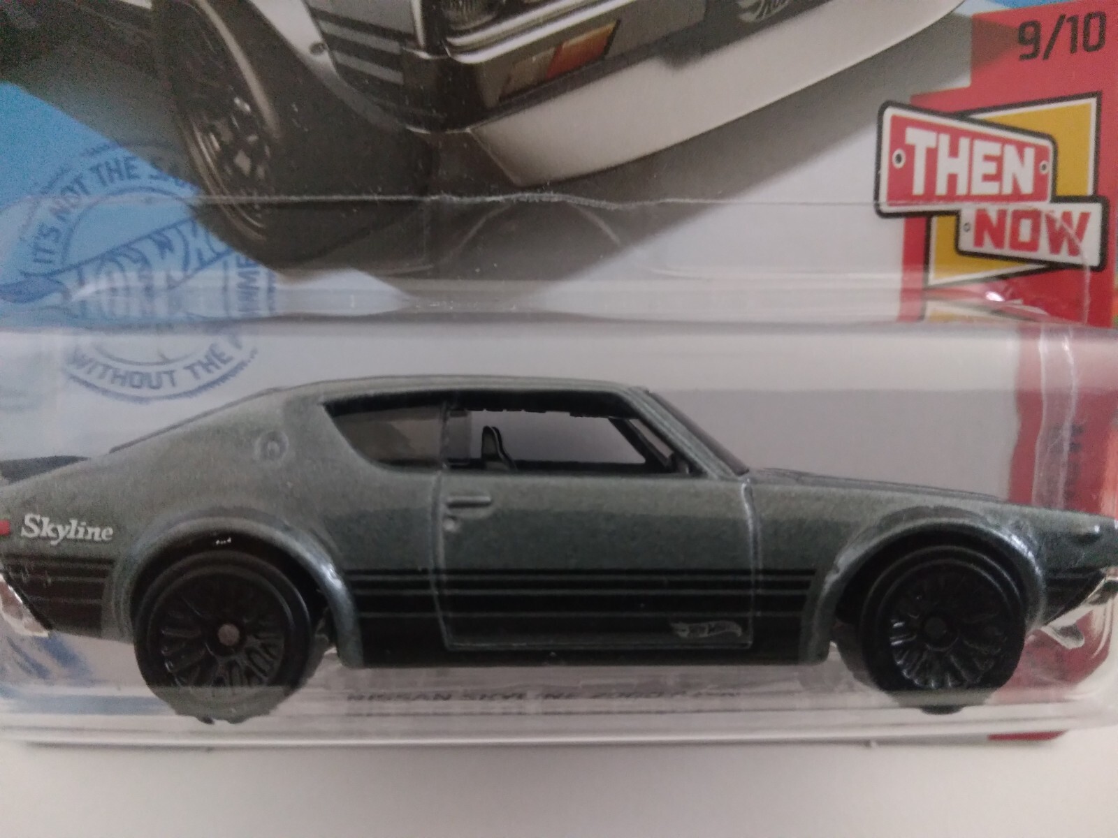 HOT WHEELS 2021-180 THEN and NOW NISSAN SKYLINE 2000 GT-R 9/10 GRAY LW