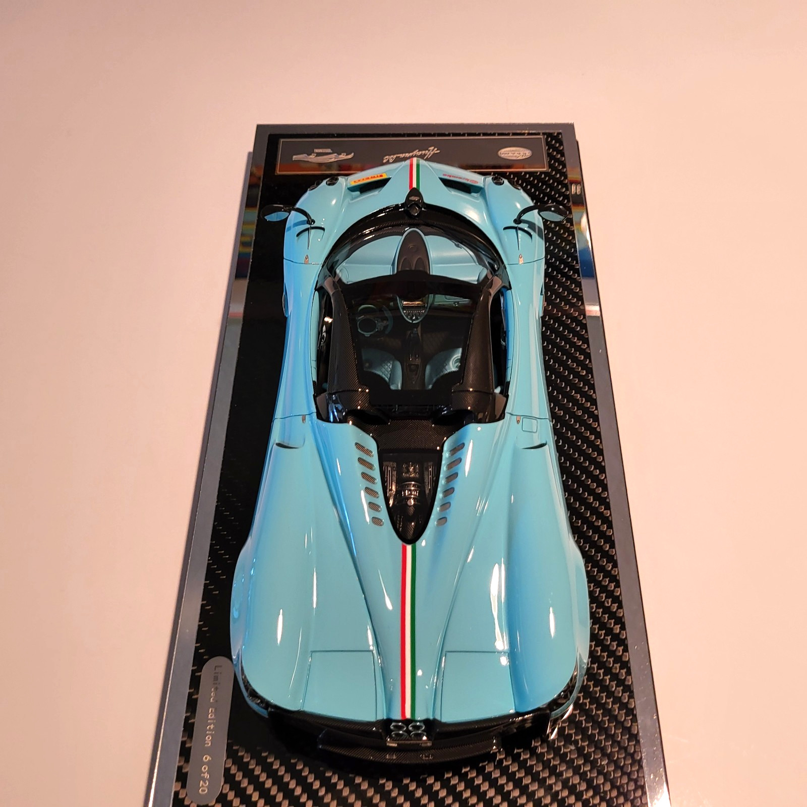 1/18 Pagani Huayra BC YY Models Carbon Base #6 of 20 (compare to BBR/Autoart)