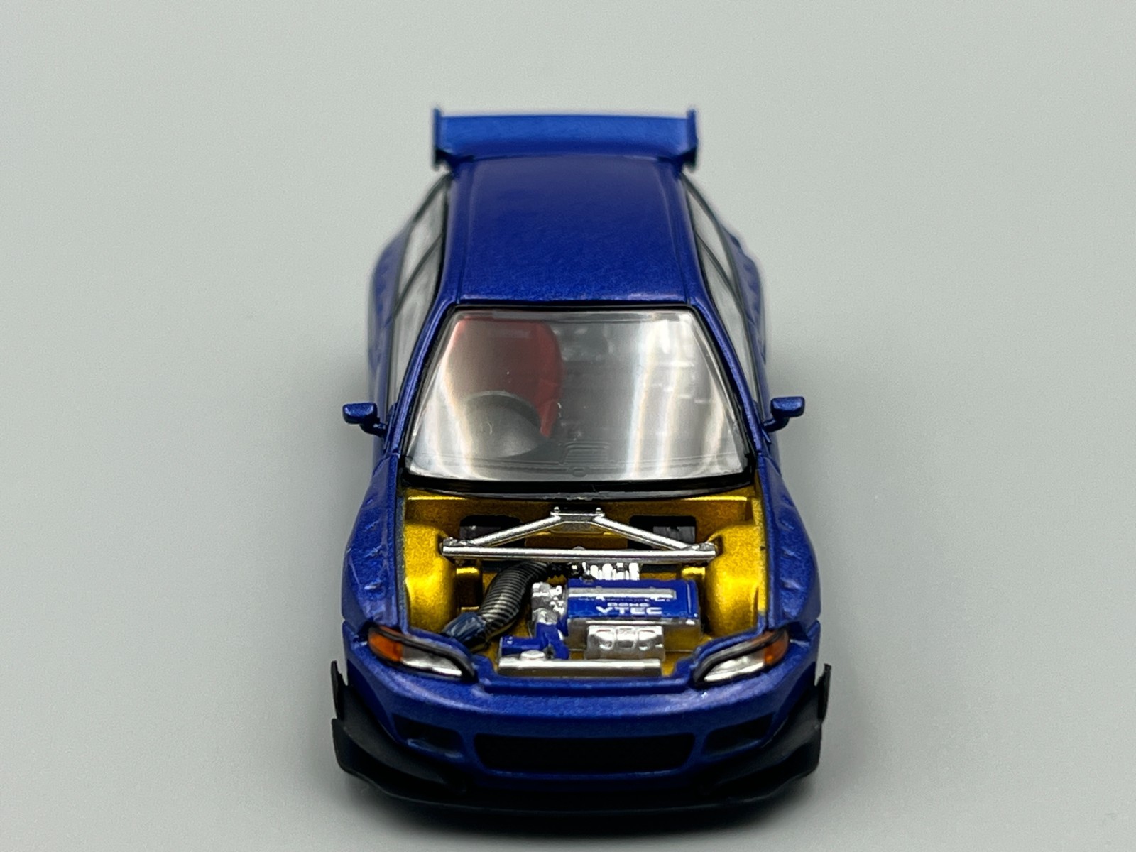 Honda Civic Type R EG6 Pandem Widebody Hatchback Engine Bay 1/64 scale Poprace