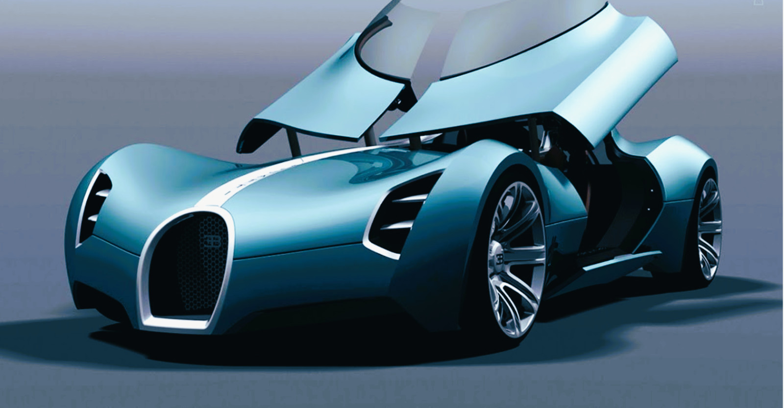 BUGATTI Race Car1 18Racing Racer24Chiron Concept Custom Built Model12Carousel SL