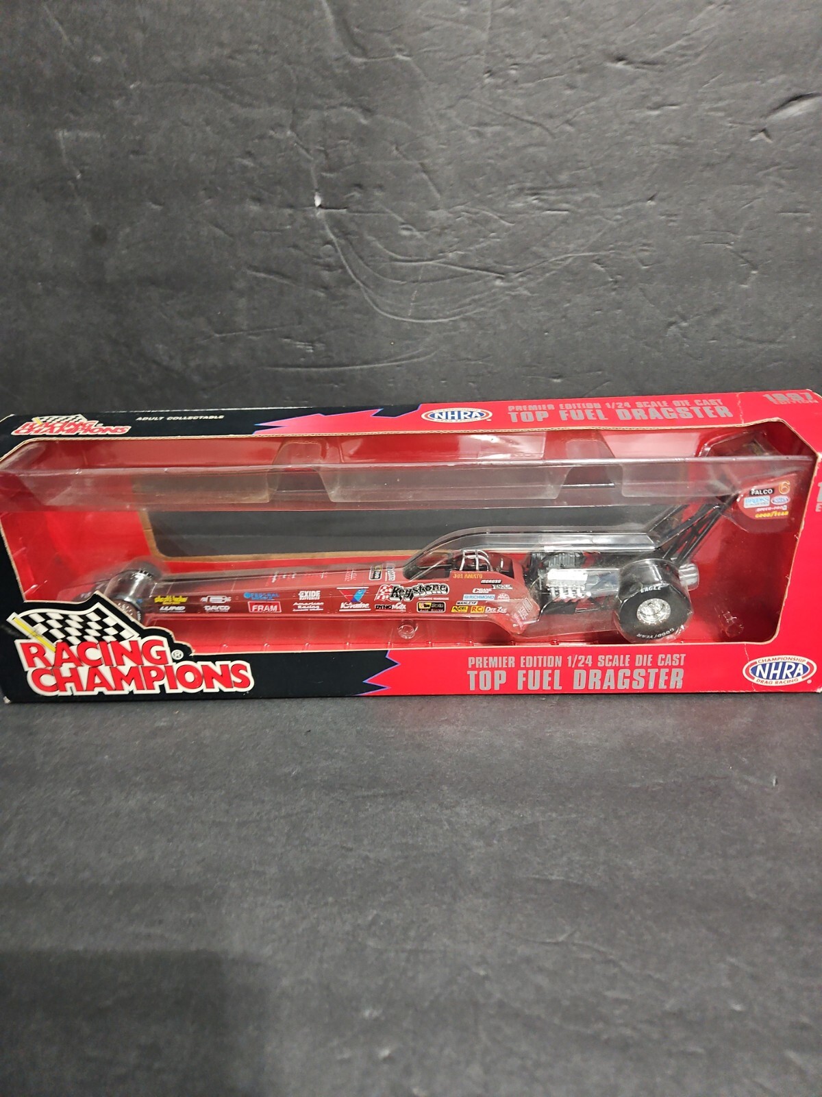 1997 Racing Champions Premier 1/24 Keystone Top Fuel NHRA DRAGSTER Joe Amato