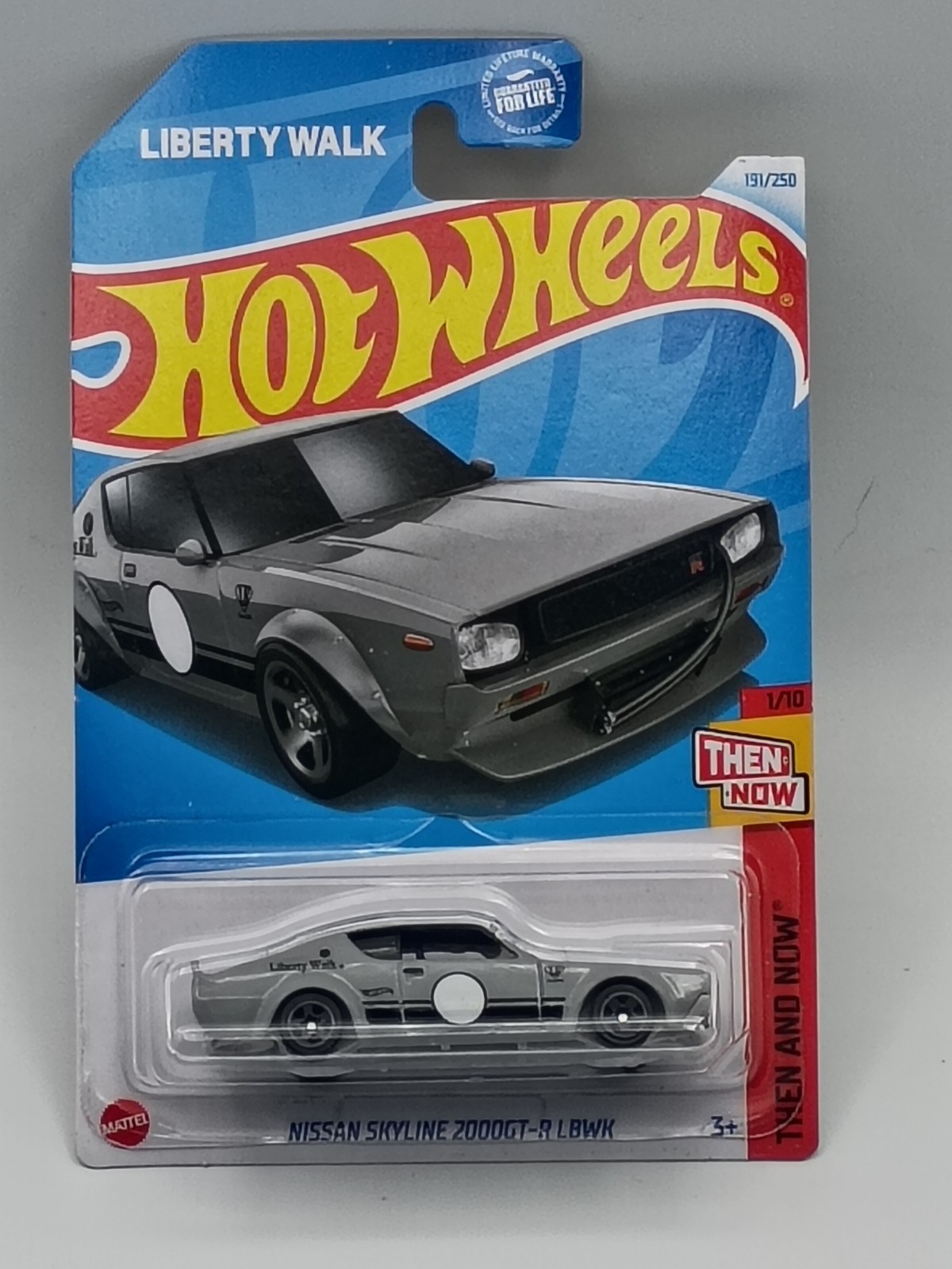 2024 Hot Wheels THEN & NOW #1/10 NISSAN SKYLINE 2000GT-R LBWK Collector #191/250