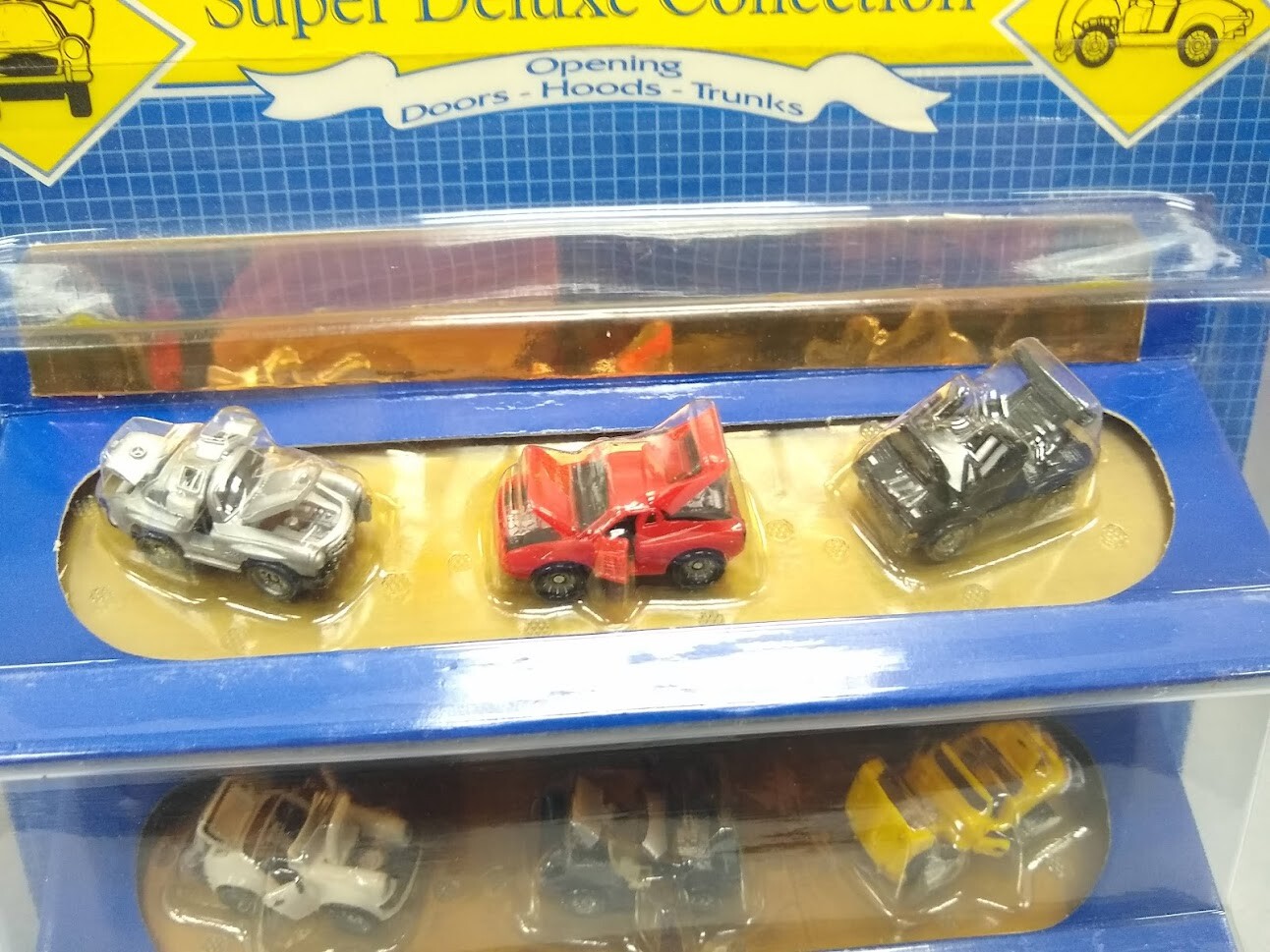 1989 Galoob Micro Machines Super Deluxe Collection – 12 cars total