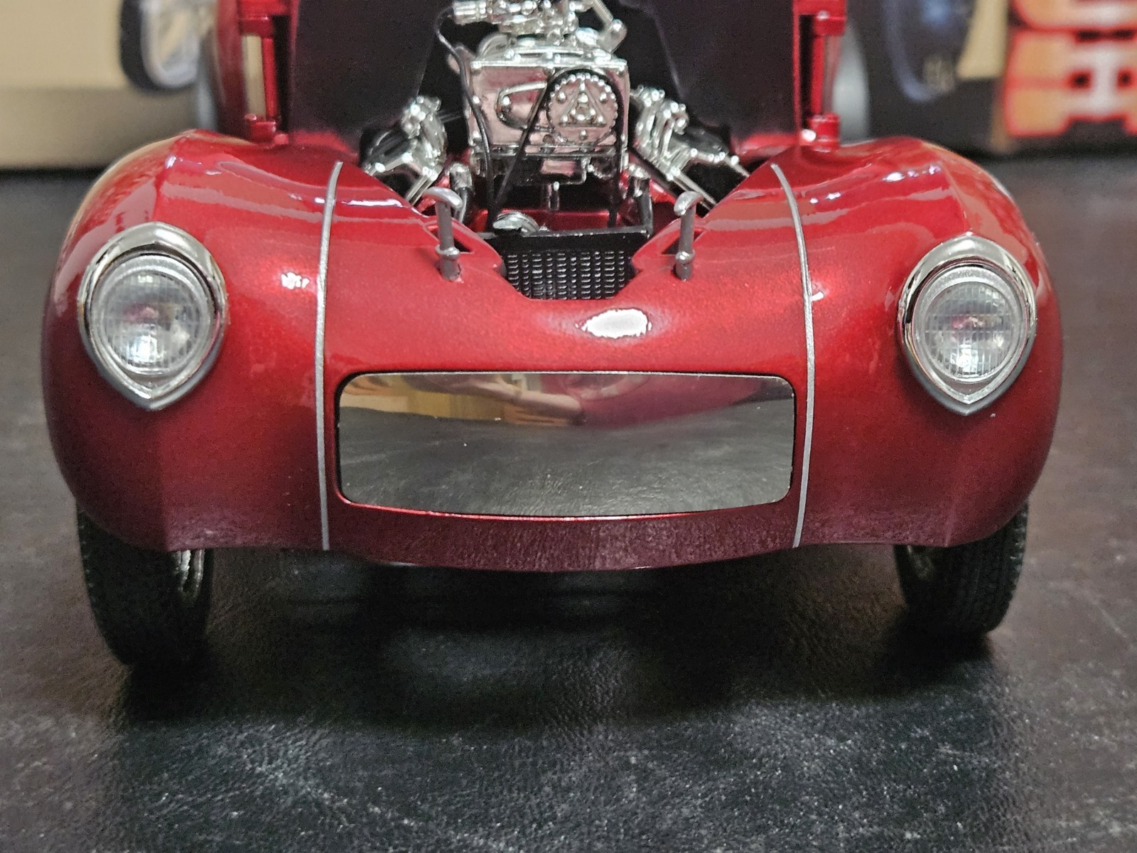 Acme 1:18 1941 WILLYS GASSER HOOKER HEADERS HOLLEY NHRA DRAGSTER A1800910. NEW!
