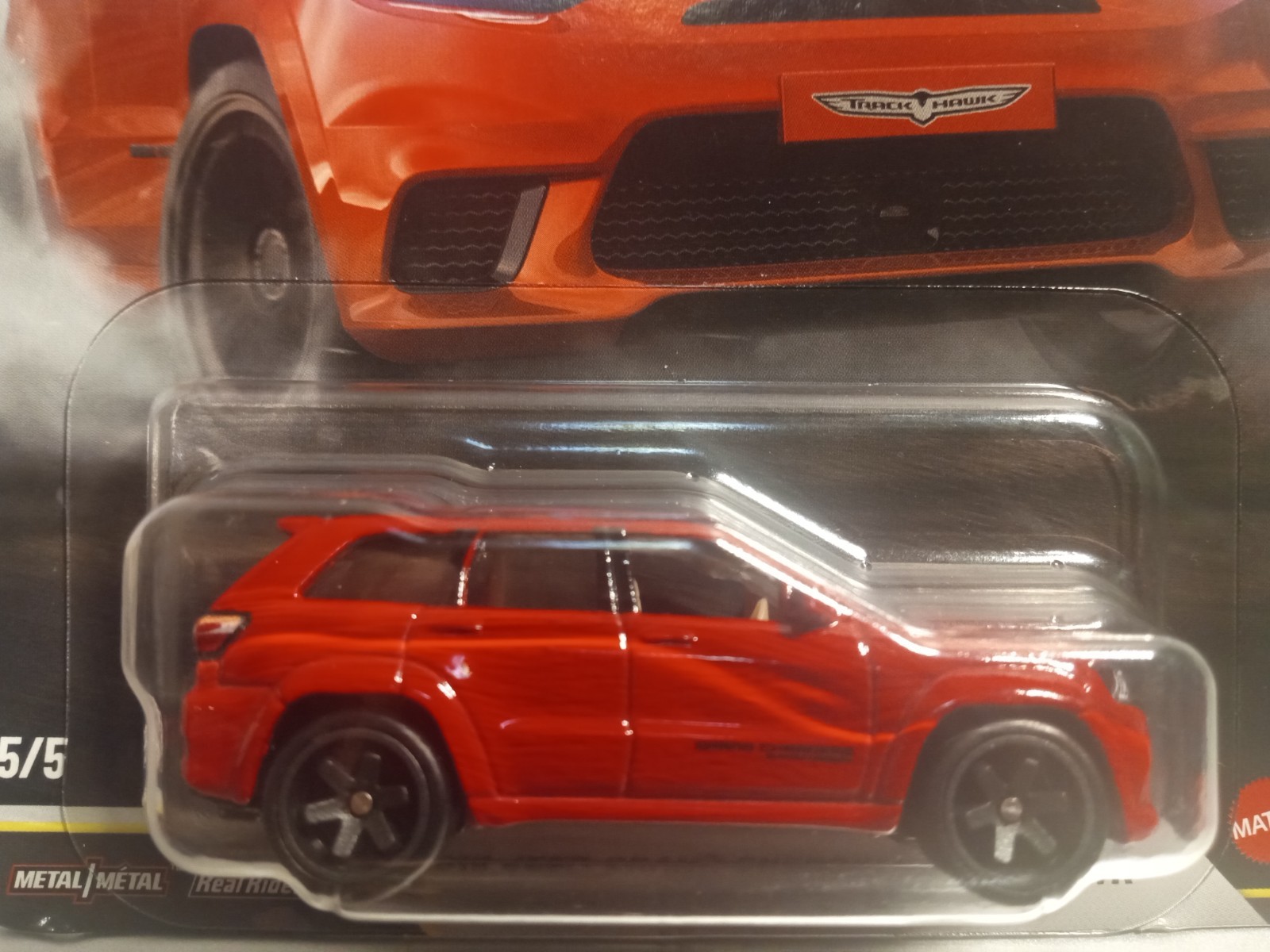 Hot Wheels Premium Power Trip 2019 Jeep Grand Cherokee Trackhawk Real Riders New