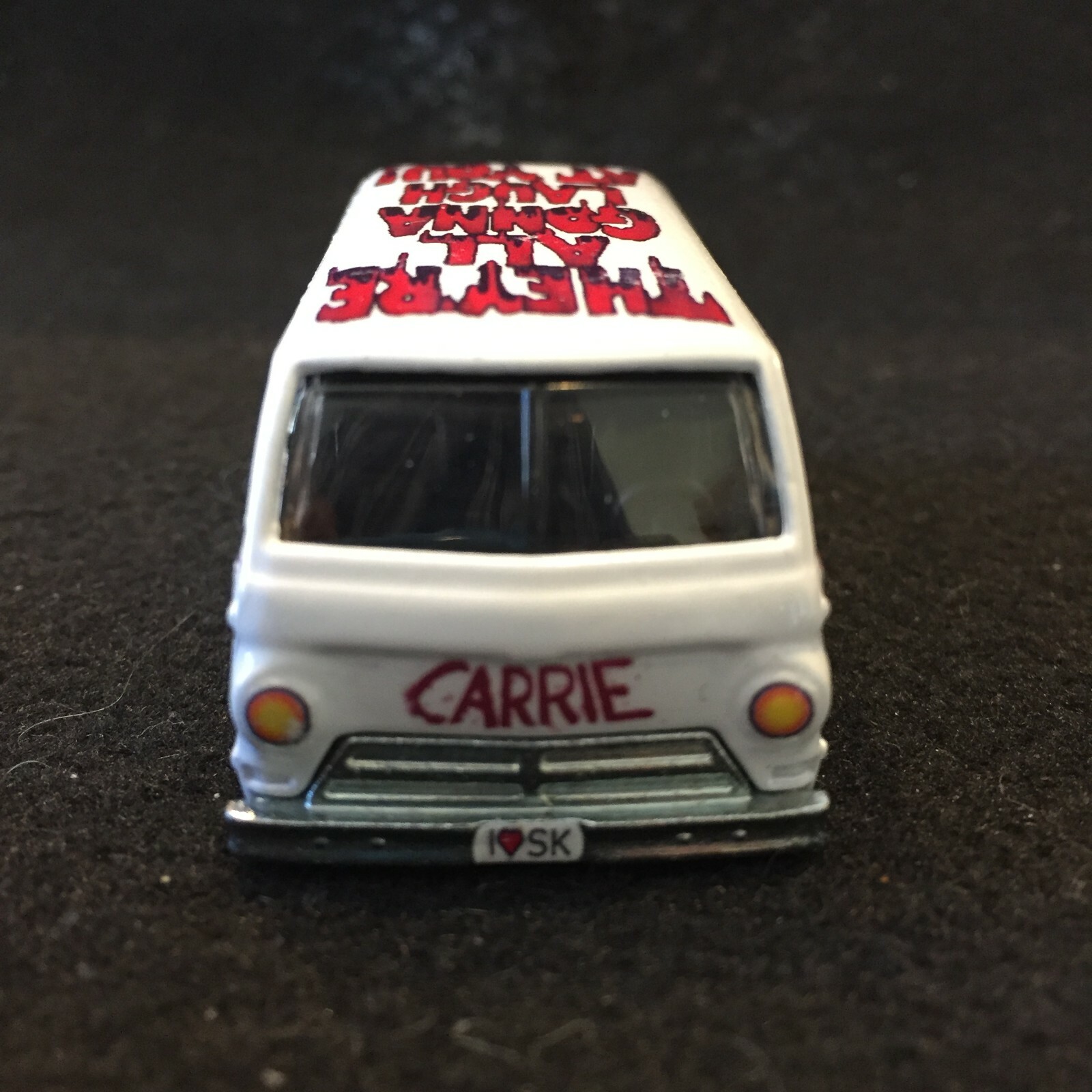 Clear 1:64 Waterslide Decal Diecast for 66 Dodge A100 Van Carrie