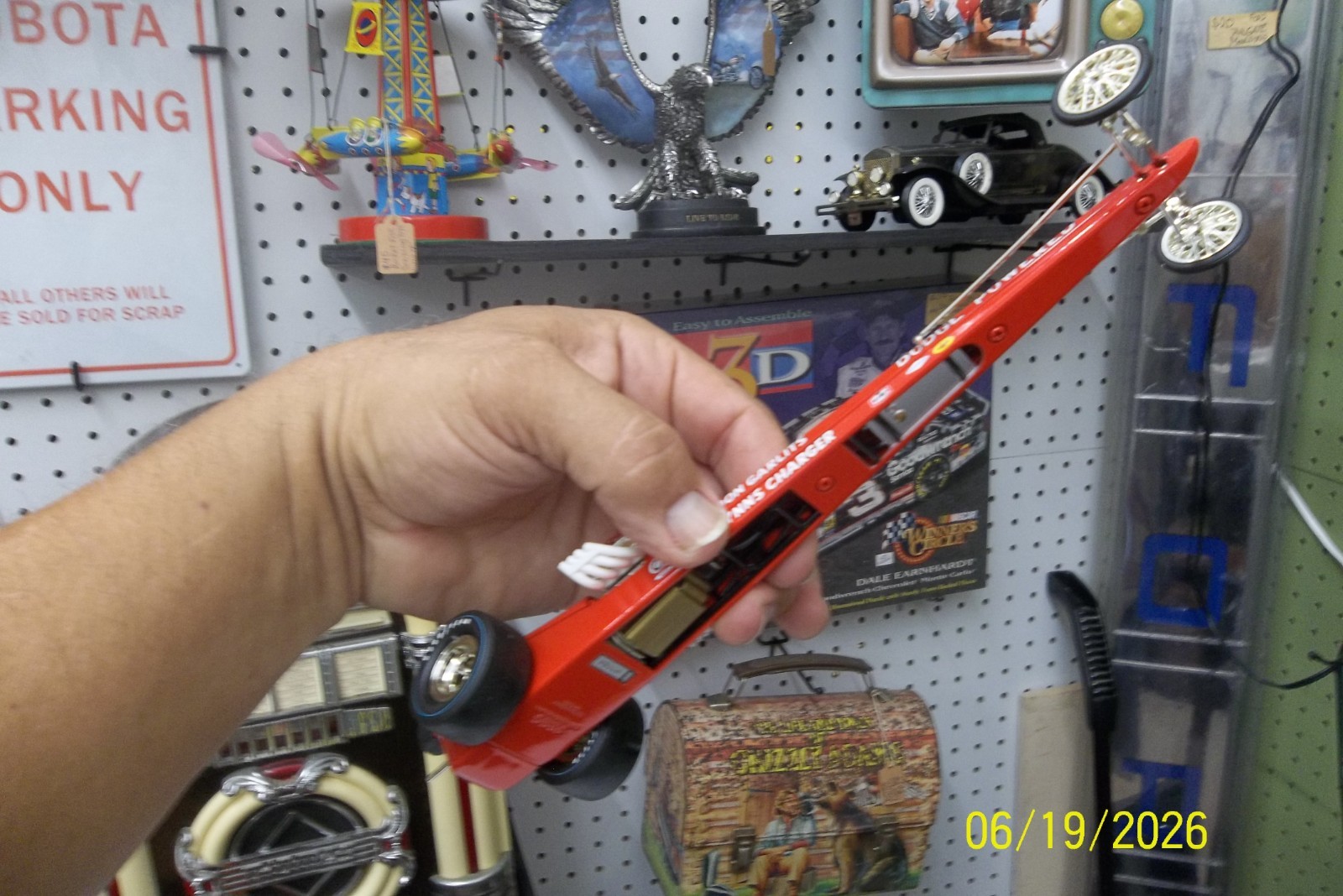 The Fuelers 1320 1/24 Diecast Don Garlits TT1113 Vintage Highly Detailed Rail