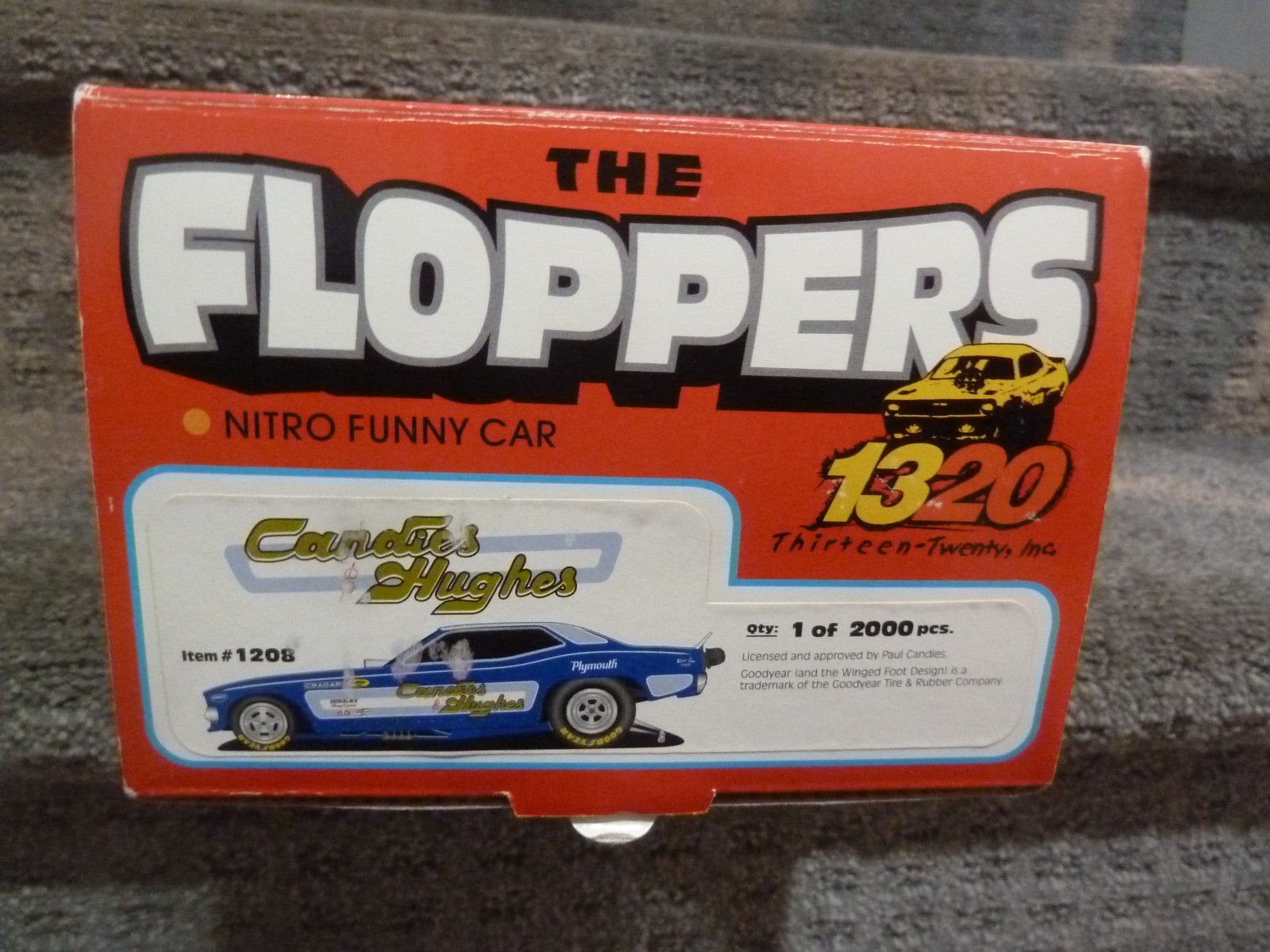 1320 THE FLOPPERS NITRO FUNNY CAR CANDIES & HUGHES #1208 ***PLEASE READ***