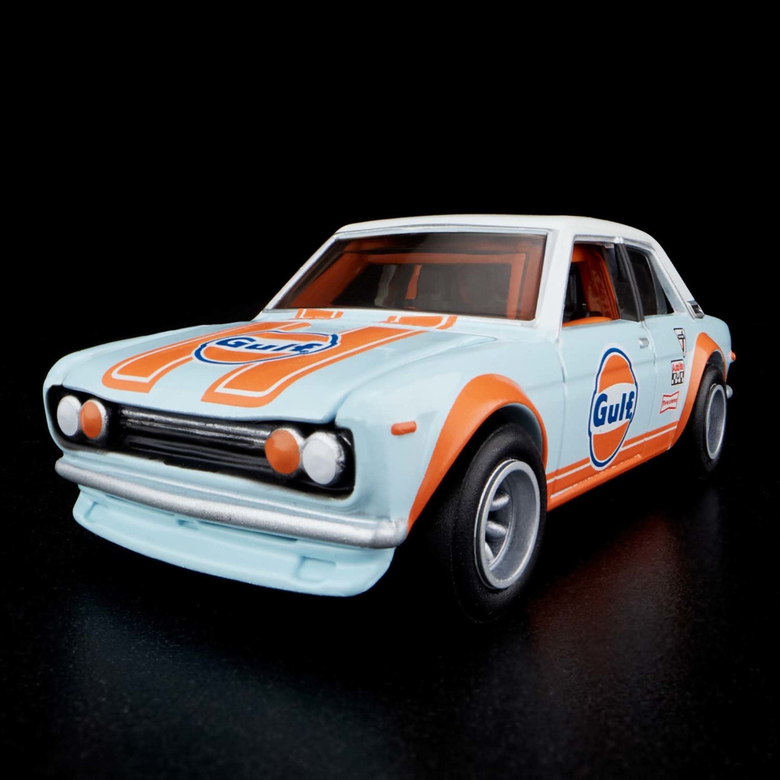 Hot Wheels ~ RLC ~ HGW17 ~ Datsun 510 ~ Gulf Oil ~ Sameday Shipping