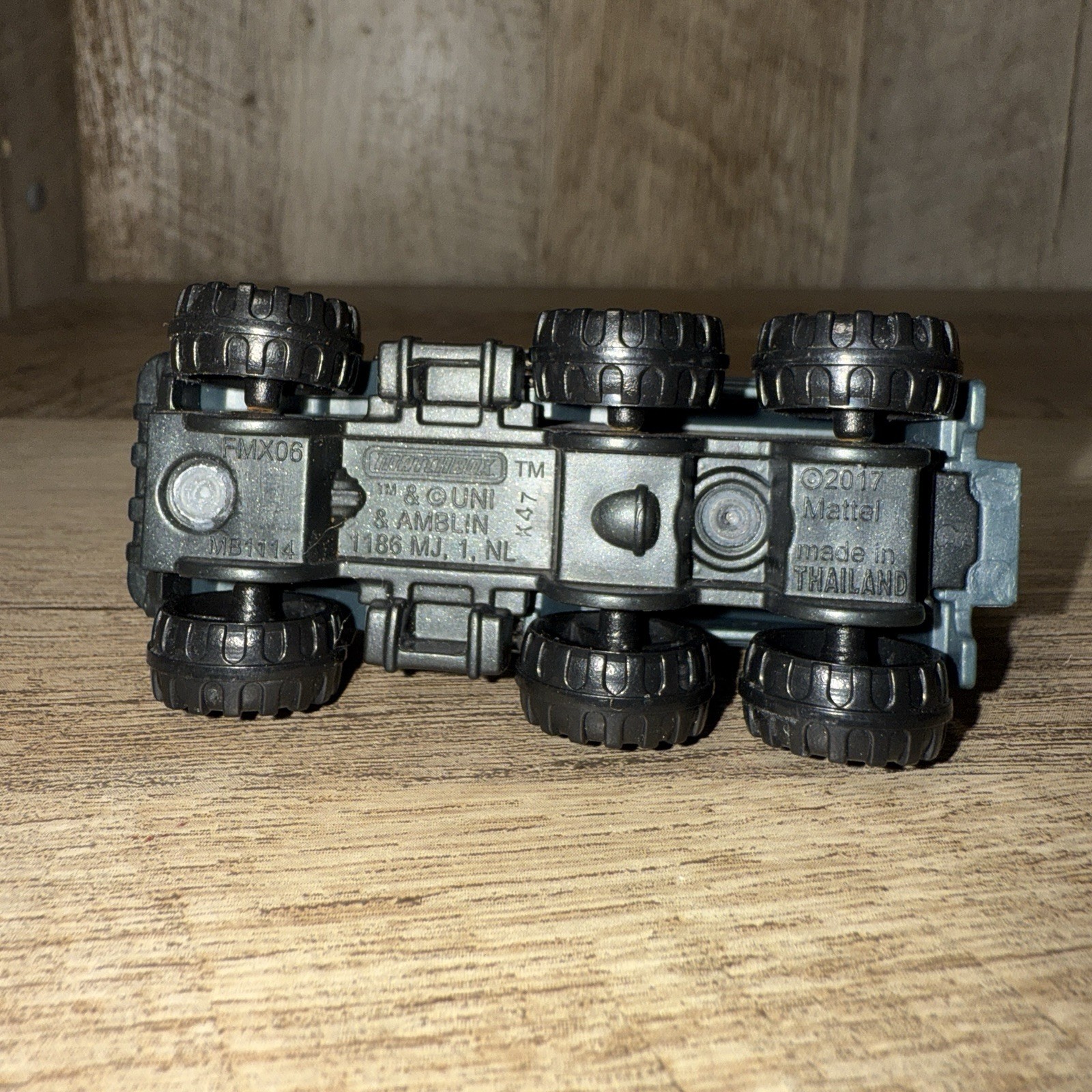 2002 Matchbox McD Fire Truck – 2008 Swamp Raider – 2017 Jurassic World Dominion