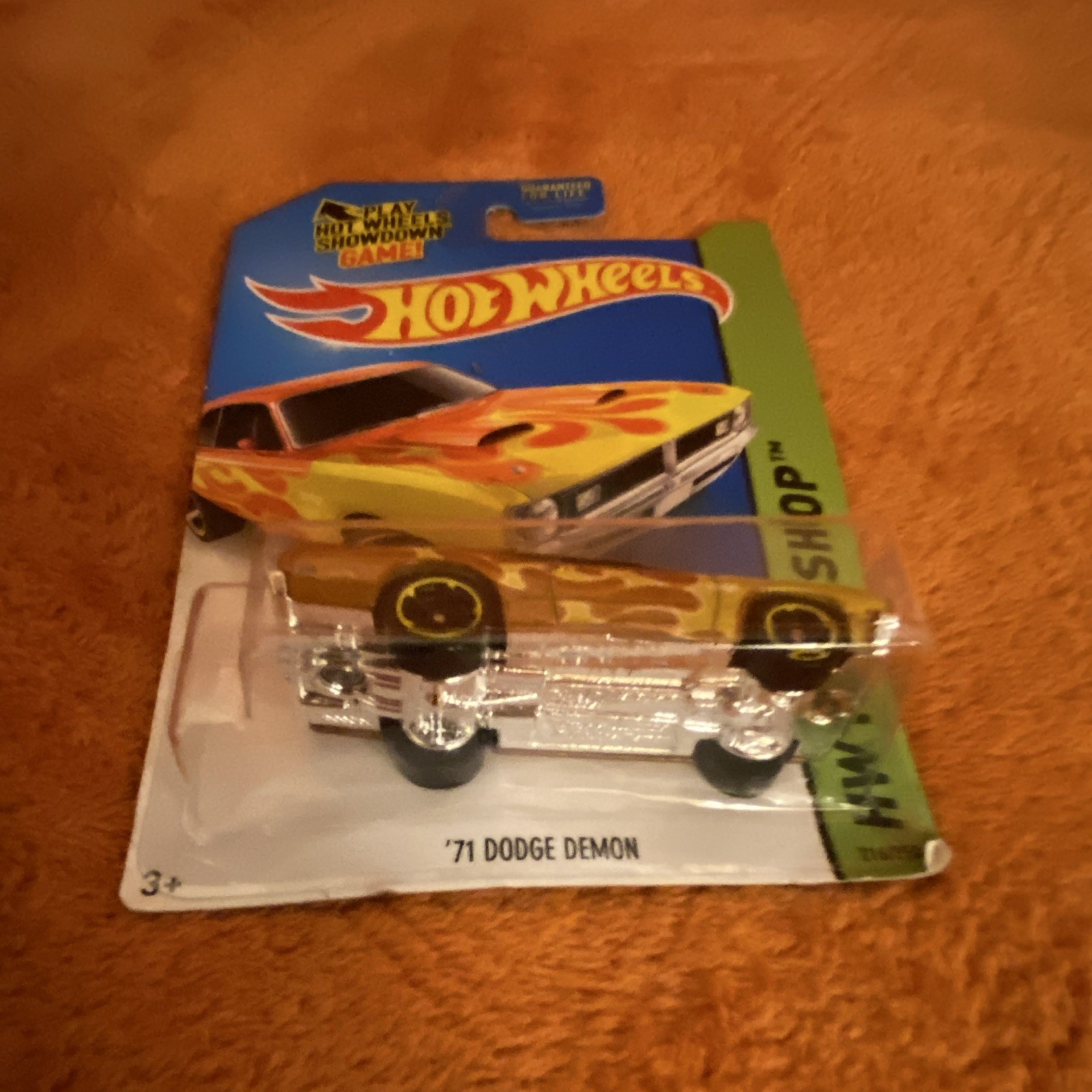 Hot Wheels HW Workshop 1:64 1971 Dodge ’71 Demon Diecast, Showdown Unopened