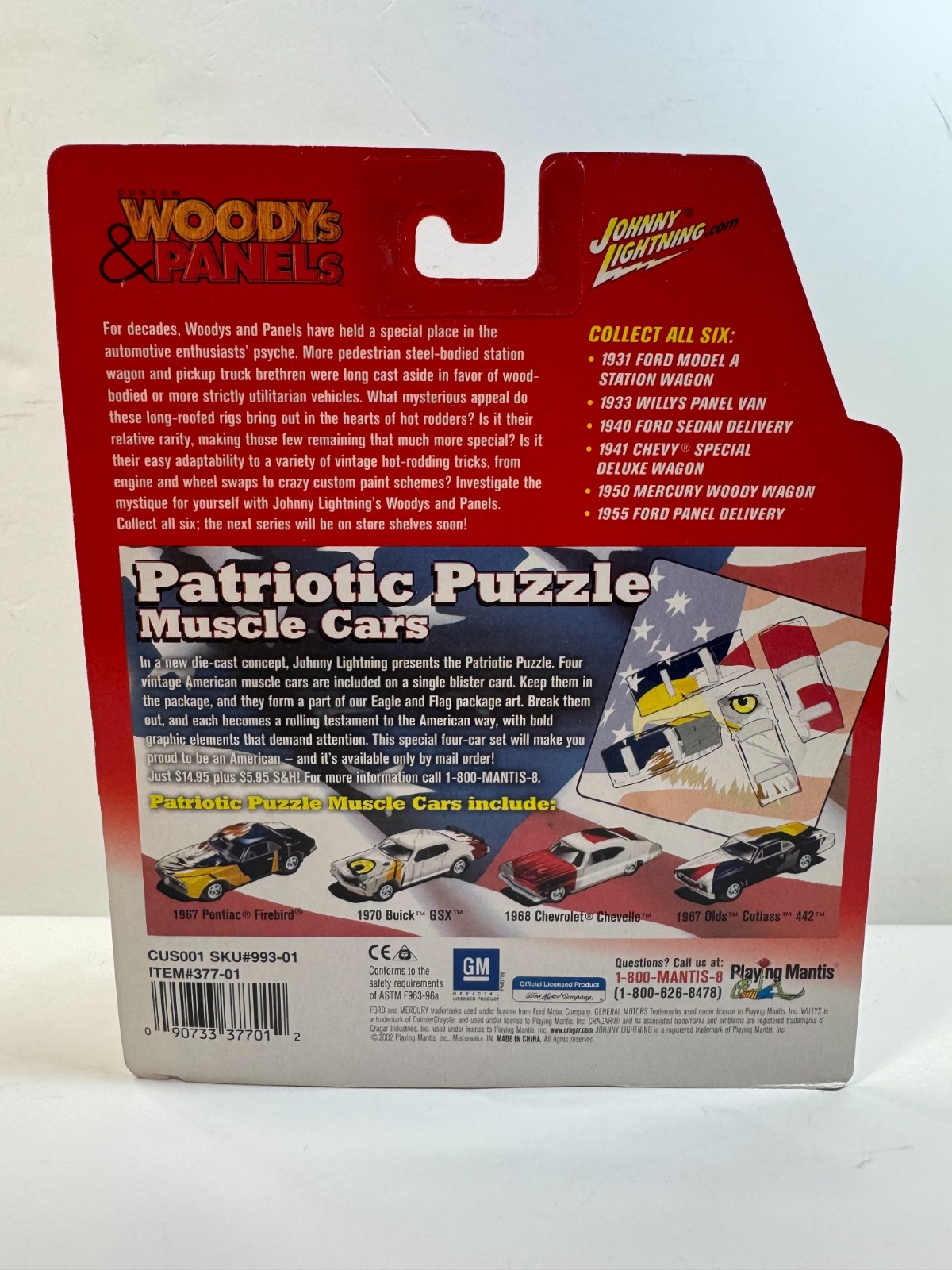 Johnny Lightning 1941 Chevy Special Deluxe Wagon Woodys & Panels 1:64