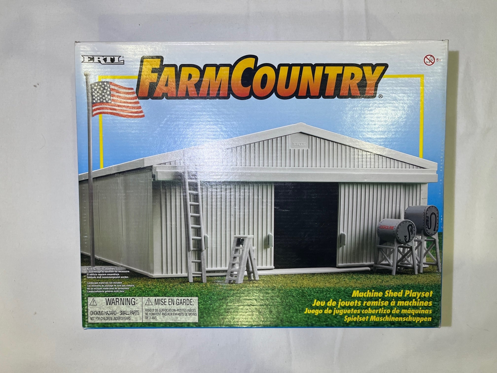 # 01114 – ERTL 1:64 Machine Shed – New + Complete