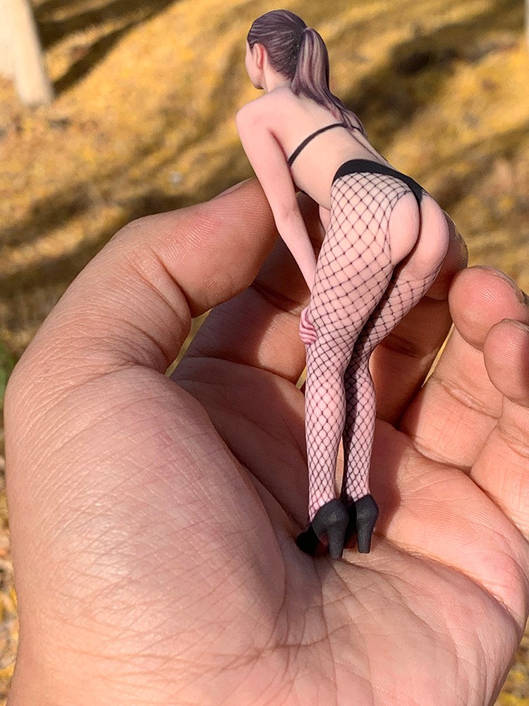 1/18 1/16 1/12 Diorama Sexy Underwear Girl Scene Miniatures Figure Doll For Car