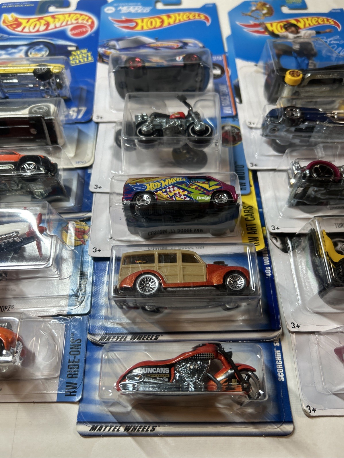 Hot Wheels Lot Of 20 Cars- Various Years, Sets, Series And Models – Unopened