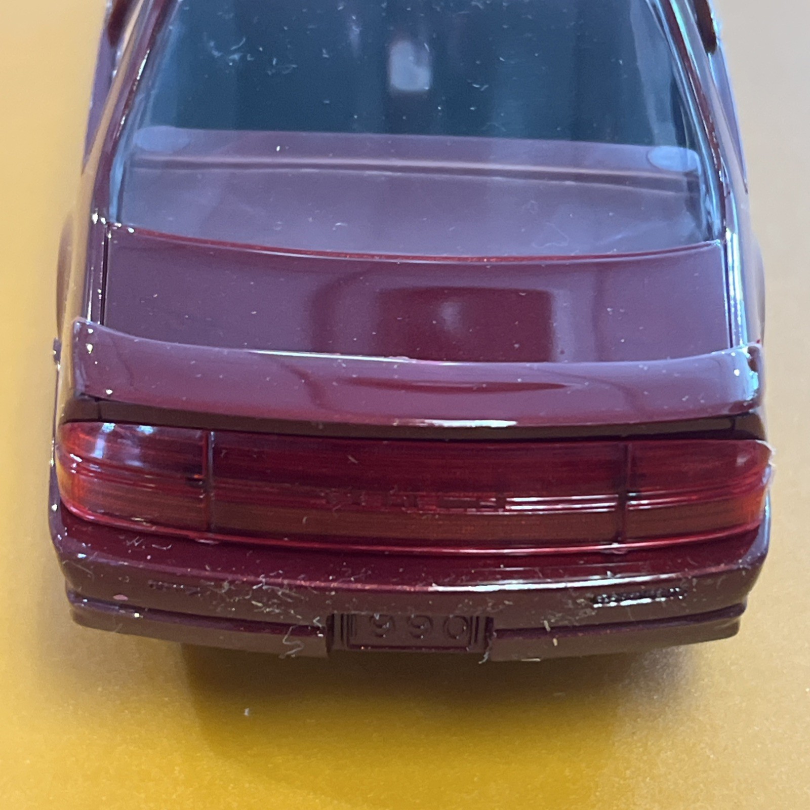 Ertl 1990 Beretta GTZ Maroon Metallic #6038 DEALER PROMO