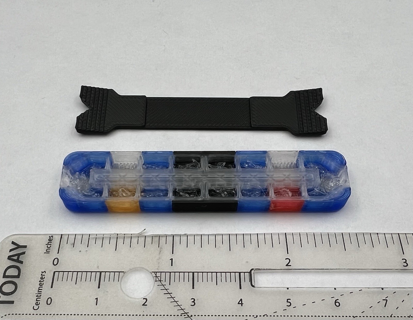 1/18 Scale LED Ready Whelen Edge United Kingdom Police Lightbar Blue Red 1812 UK