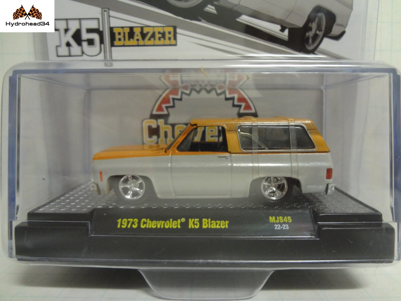 M2 Machines 1973 Chevrolet K5 Blazer 2 Tone with removable top MJS45 – MiJO