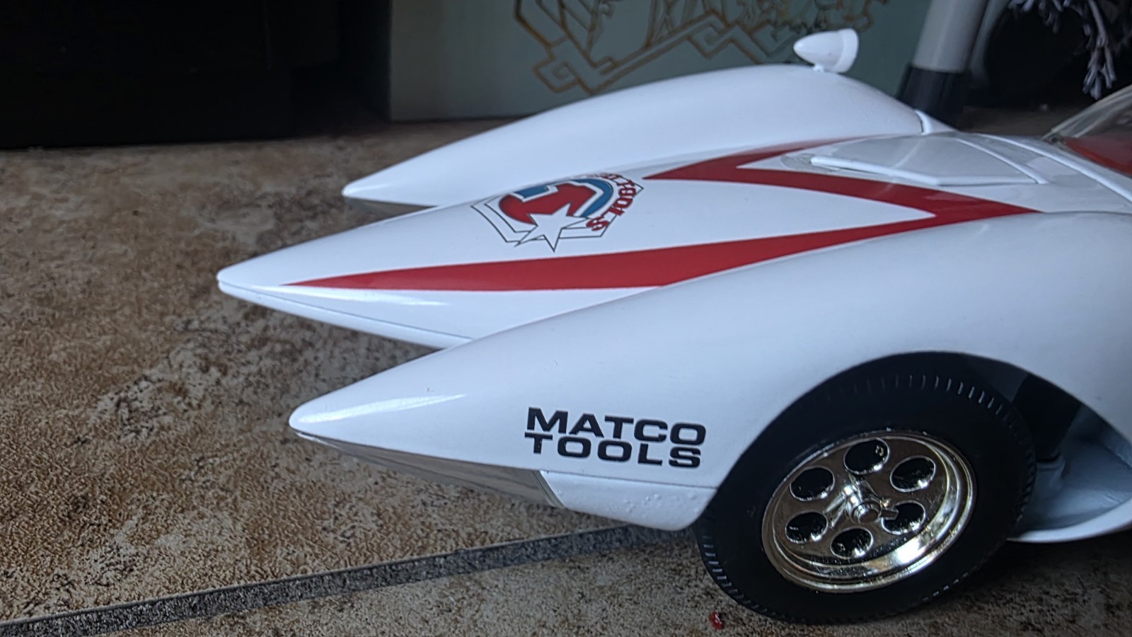 MATCO TOOLS PROMO RACING ERTL 1:18 Speed Racer Shooting Star Mach 5 X Diecast