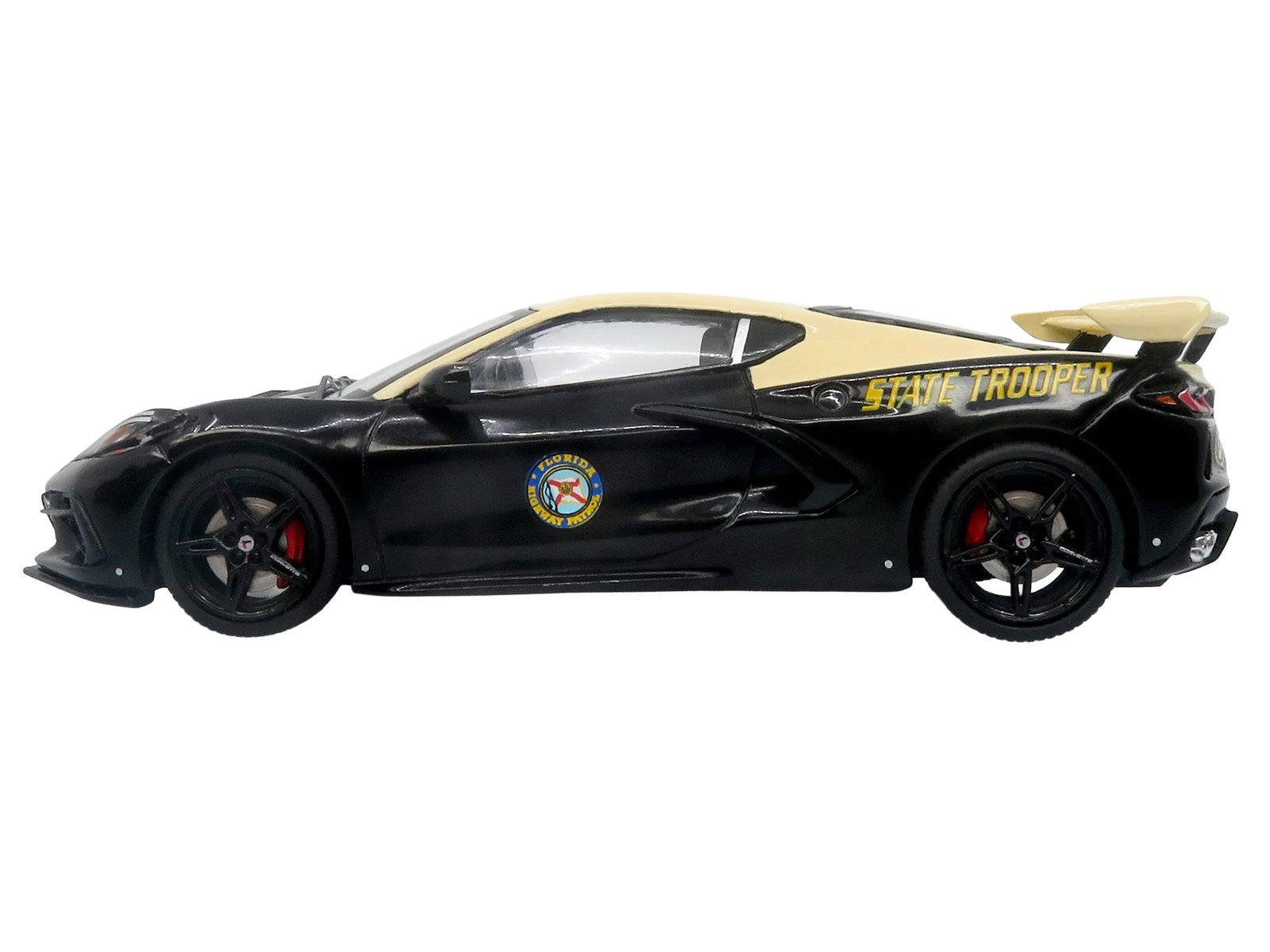 2023 CHEVROLET CORVETTE C8 POLICE “FLORIDA HP” 1/43 BY ICONIC REPLICAS 43-0660