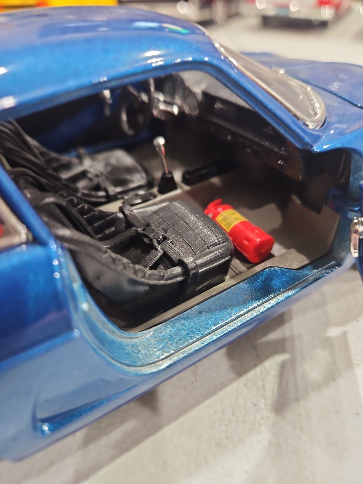 Bburago 1:16 1971 Alpine Renault A110 1600S Blue Special Collection Diecast Loos