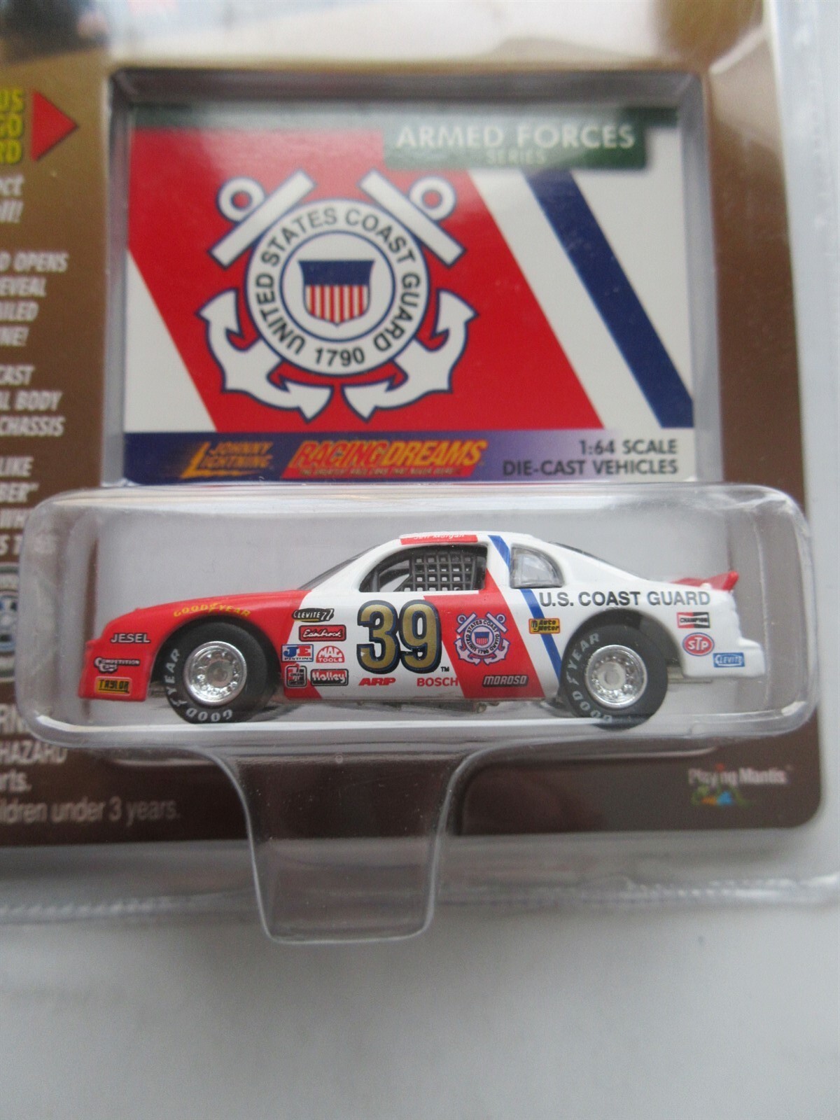 Johnny Lightning Racing Dreams Armed Forces United States Coast Guard NEW car