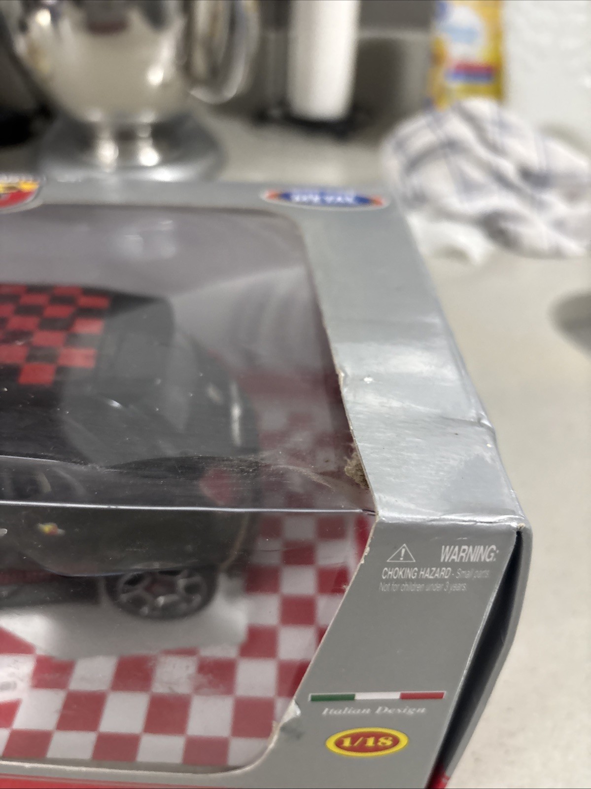 1/18 Abarth 500 ABARTH500 Dealer Officially Licensed Black 2008