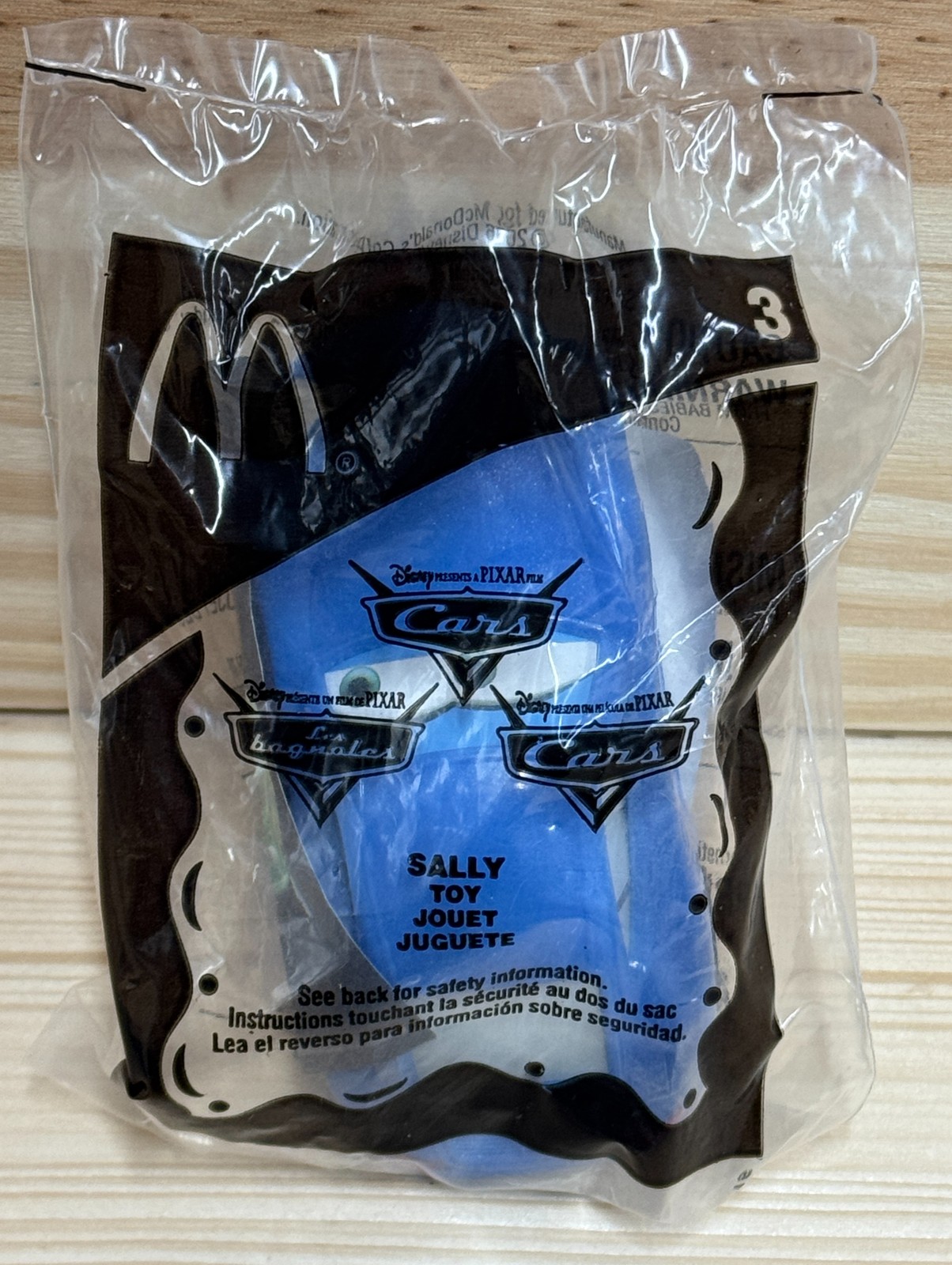 McDonald’s Happy Meal Disney Pixar Cars 2006 Complete Set of 7 New Sealed Toys