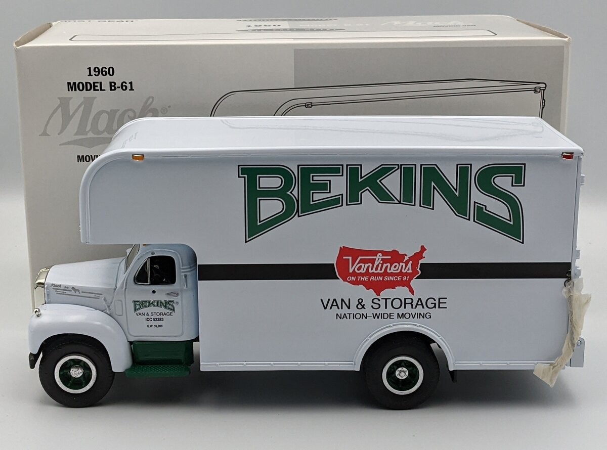 First Gear 18-1944 1:34 1960 Model B-61 Mack Moving Van/Box
