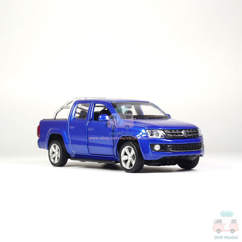 1:46 VW Amarok Pickup Model Car Diecast Toy Vehicle Kids Gift Collection Blue