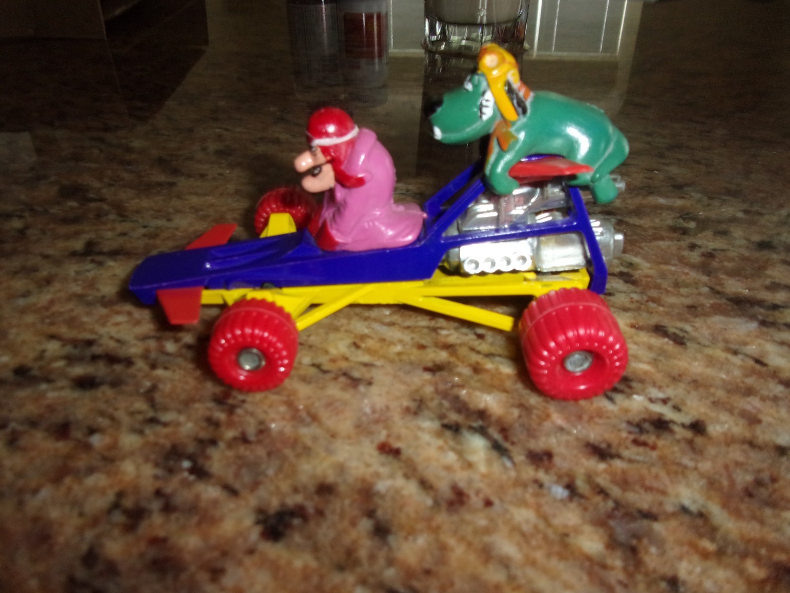 Corgi Comics Dick Dastardly & Muttley Die Cast Racer Wacky Races 70s Vintage