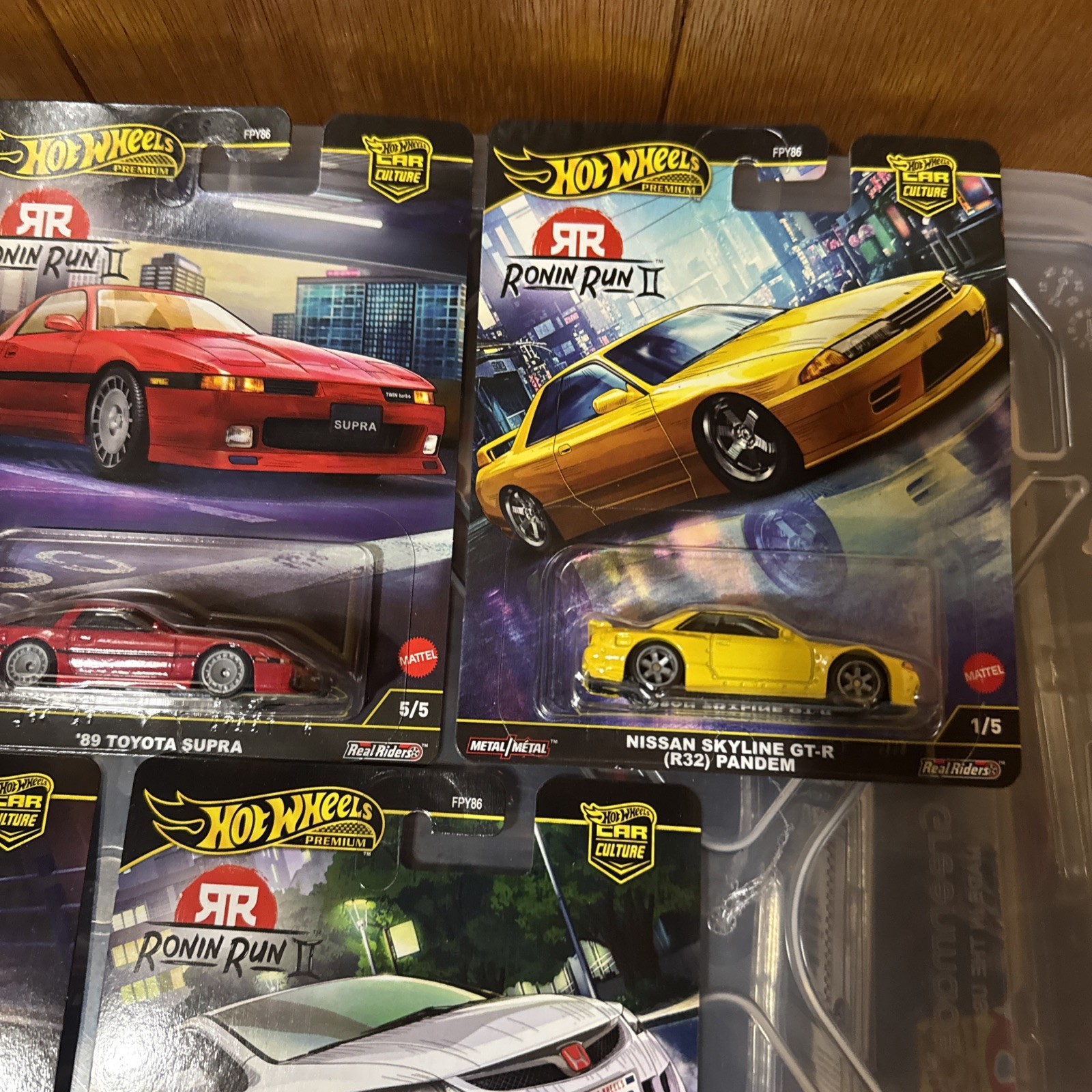 2025 Hot Wheels Car Culture Ronin Run 2 – SET OF 5
