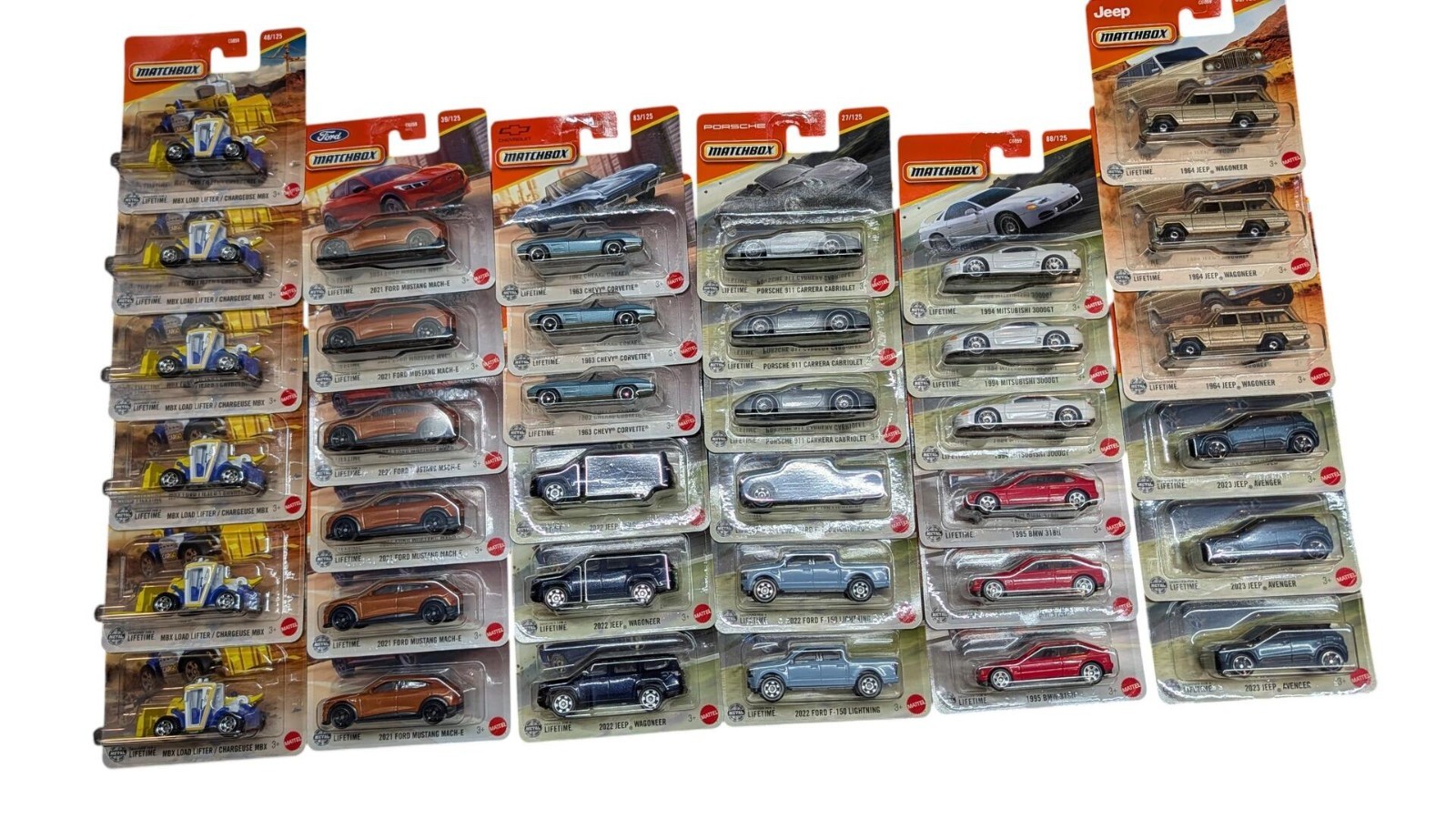 MATCHBOX Short Card 72 Cars see pics of assortment. Factory Sealed Case