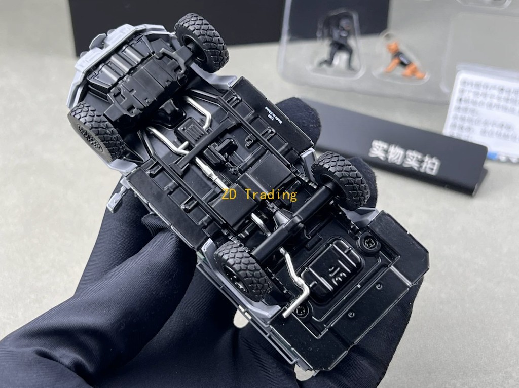 MVA 1:64 Gray Bearcat AFV Armored Vehicle Figures Model Diecast ABS Car BN