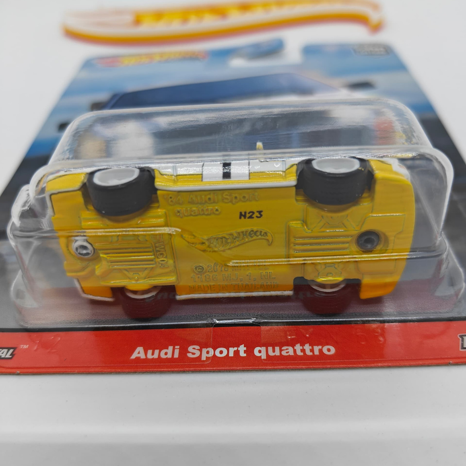 Hot Wheels Premium 84 Audi Sport Quattro Car Culture Thrill Climbers W/Protector