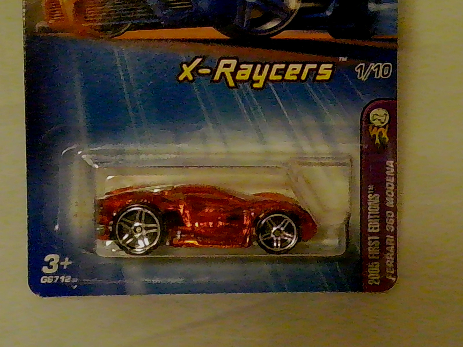 Hot Wheels 2005 First Editions Ferrari 360 Modena X-Raycers 1:64 Scale