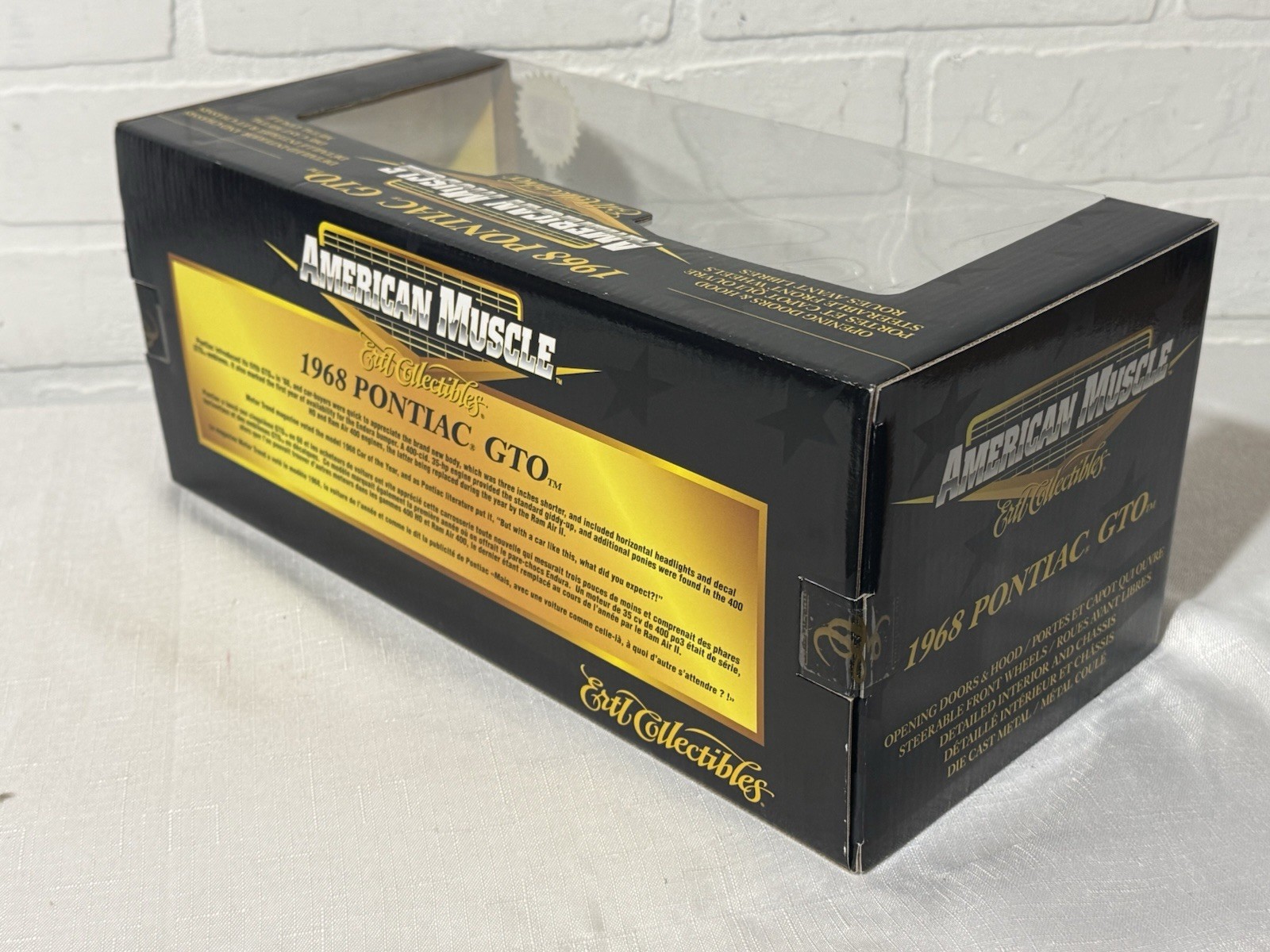 1/18 Ertl 1968 Pontiac GTO Raw Unpainted CHASE 1 of 1000 Factory Sealed Box